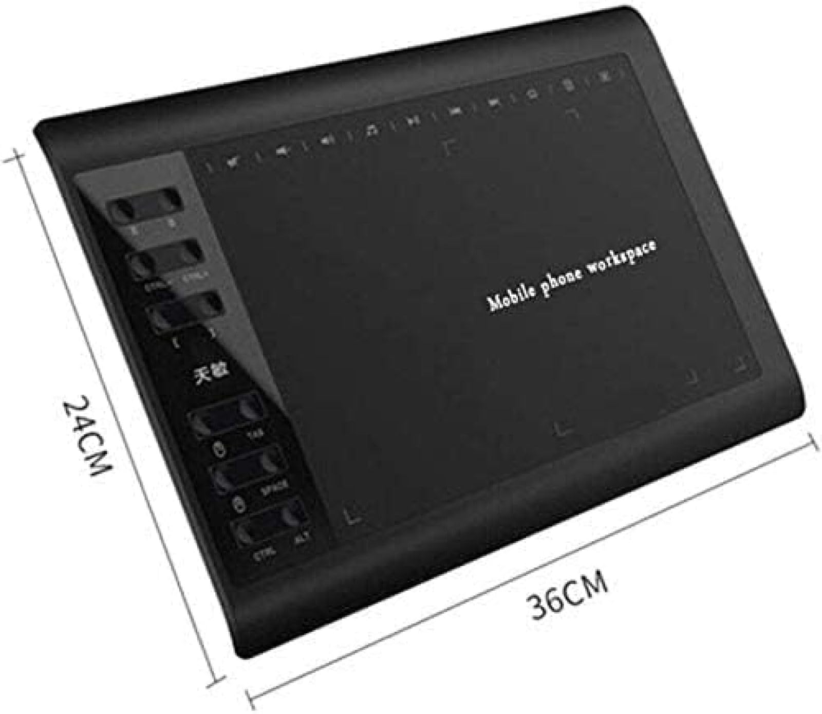 DIE LCD Writing Tablet with Stylus - 10 Inch Digital Ewriter Electronic Graphic Drawing Tablet for Kids & Adults, Portable Hand-Painted Tablet with Phone Connectivity - Perfect for Sketching, Note Taking & Classroom Learning