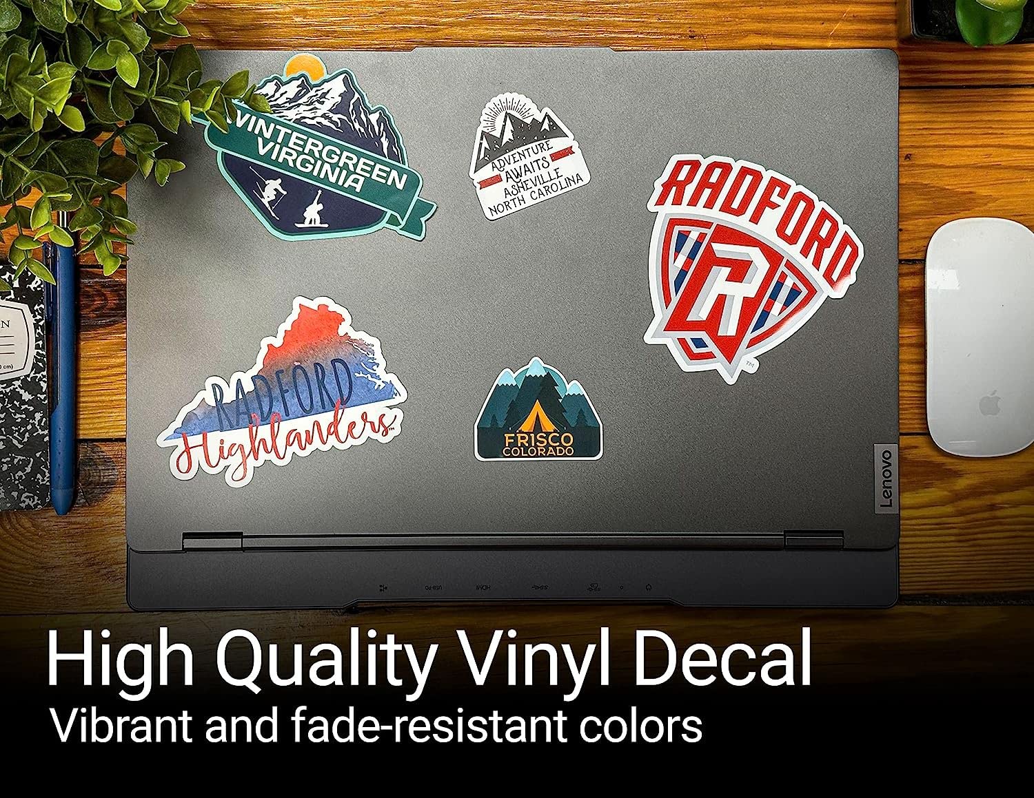 Chadron Nebraska Souvenir - 2-Inch Vinyl Decal Sticker with Camping Tent Design - Perfect for Laptops, Water Bottles & Outdoor Gear | State Pride Gift for Travelers & Campers
