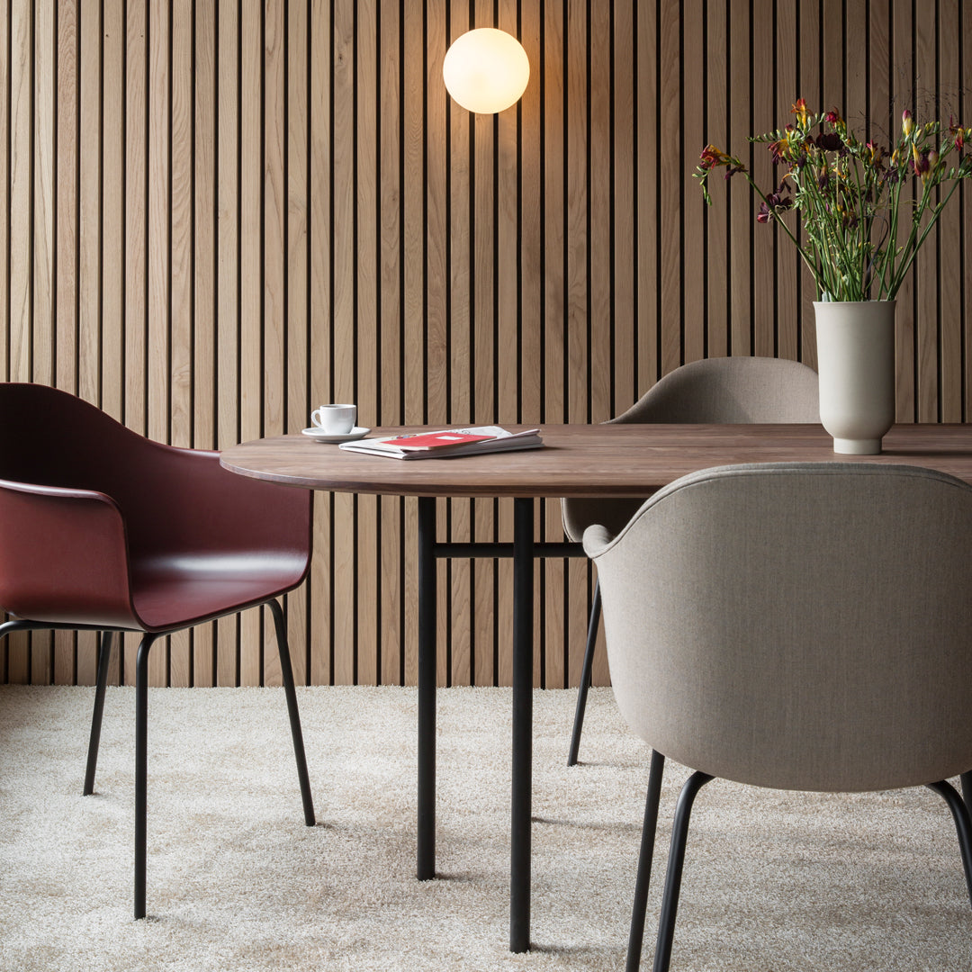 Norm Architects Harbour Chair by Menu - Modern Scandinavian Lounge Chair for Living Room, Office & Reading Nook - Premium Design Furniture for Home & Workspace