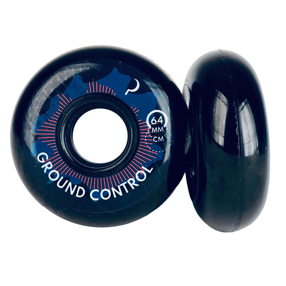 GROUND CONTROL CM TURBULENCE WHEEL 64MM - Premium Skateboard Wheels for Smooth Ride | Perfect for Street Skating & Park Tricks