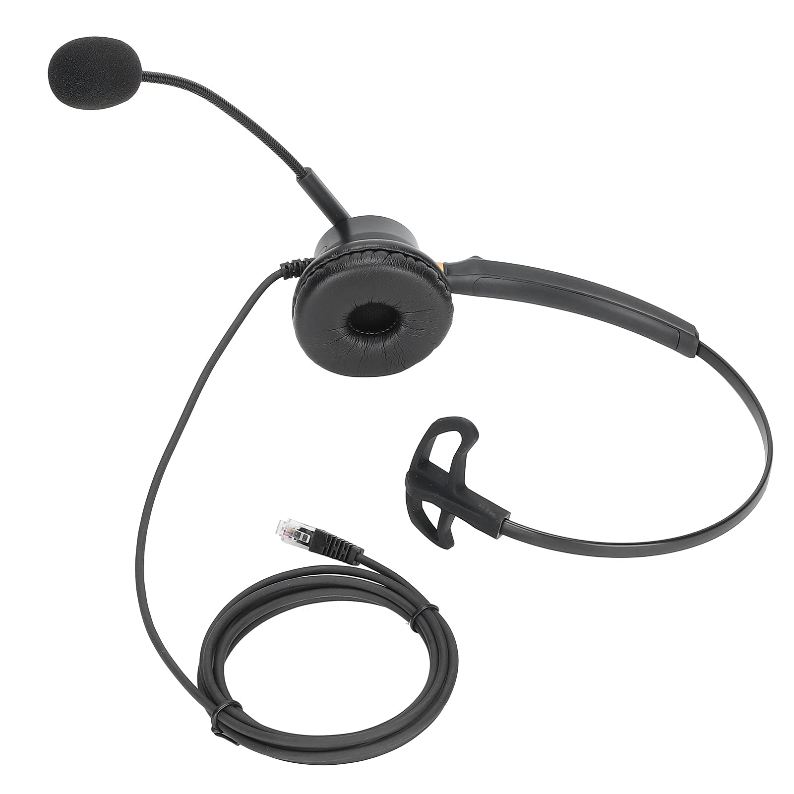 Velaurs Professional Telephone Headset with Noise-Canceling Microphone - HD Audio Business Headset for Call Center, Office & Home PC - Comfortable Ear Cushions for All-Day Use - Perfect for Remote Work, Customer Service & Online Meetings