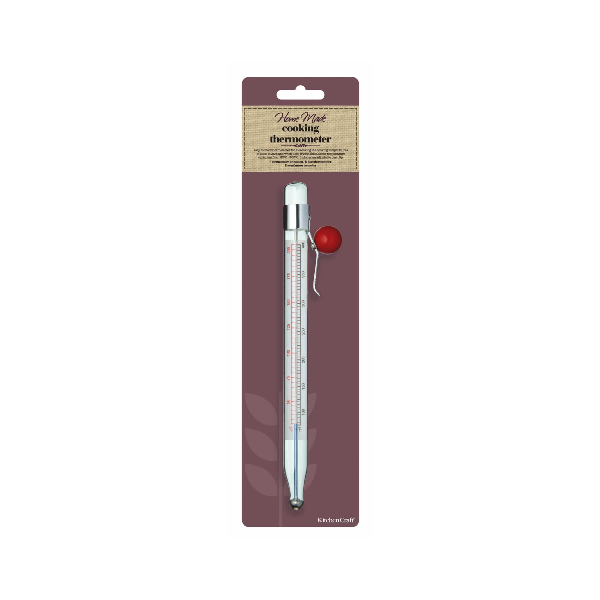 Digital Cooking Thermometer for Meat, Grill & Kitchen - Instant Read Food Thermometer with Backlit LCD - Perfect for BBQ, Baking, and Home Cooking