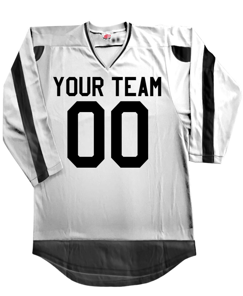 Custom Hockey Jersey with Names & Numbers - Personalized Team Uniform for Ice Hockey & Street Hockey - Perfect for Games, Tournaments & Fan Gear