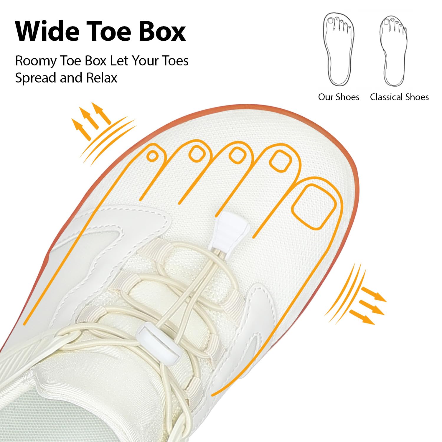Barefoot Shoes for Men & Women - Minimalist Cross-Trainers with Wide Toe Box & Zero Drop Sole - Trail Running, Walking, Gym Workouts & Everyday Comfort - Grounded Footwear Sneakers