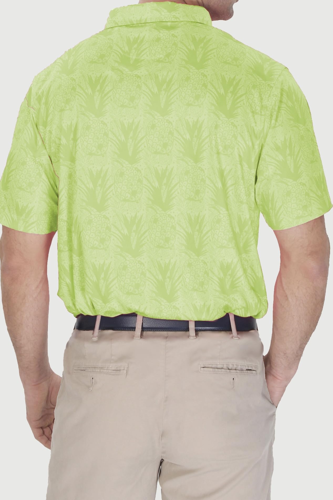 Men's Breathable Quick-Dry Golf Shirt - UPF 50+ Sun Protection, Moisture-Wicking & Comfortable for Golf, Tennis & Outdoor Sports