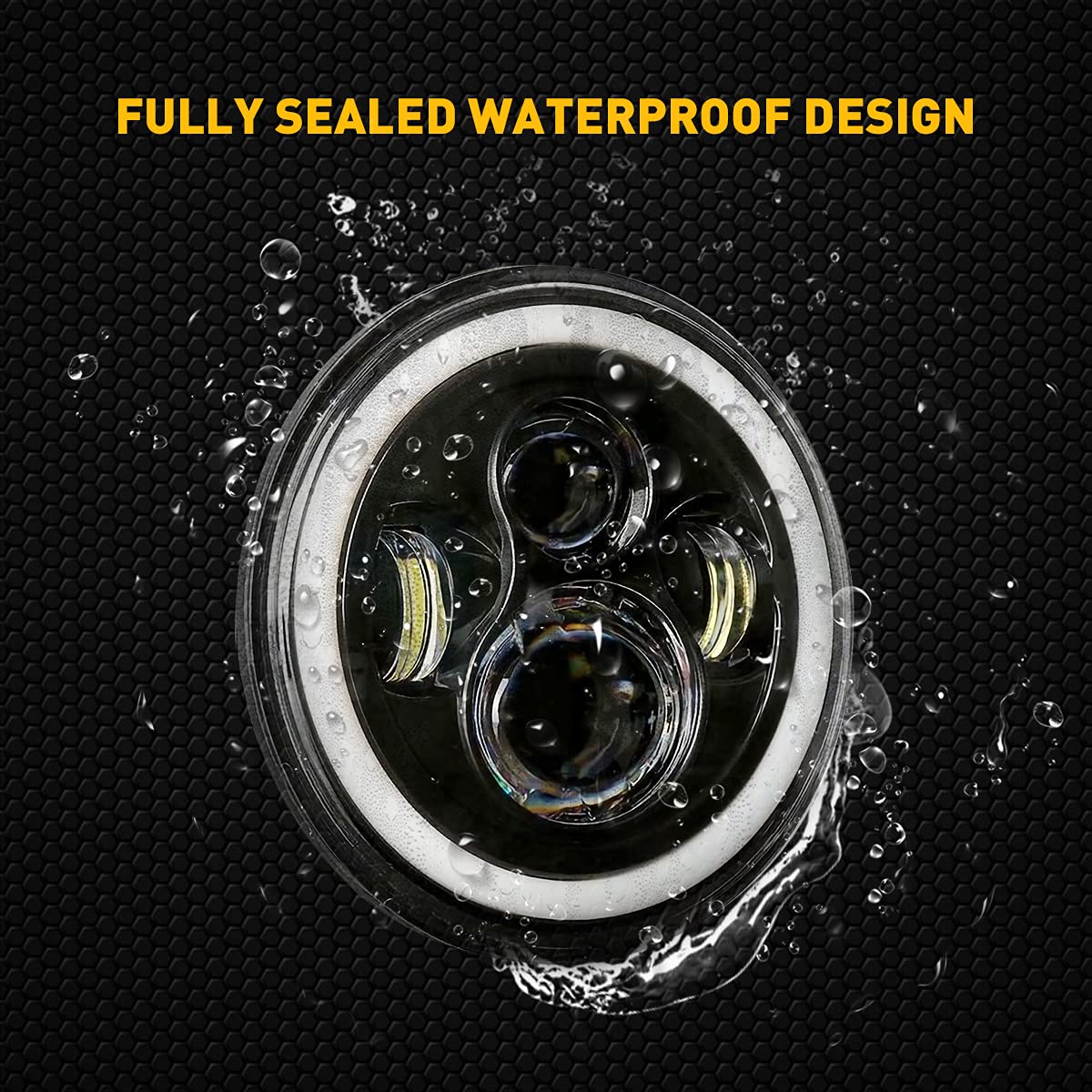 **Dot Approved Jeep Wrangler Headlights (2007-2017) – 7