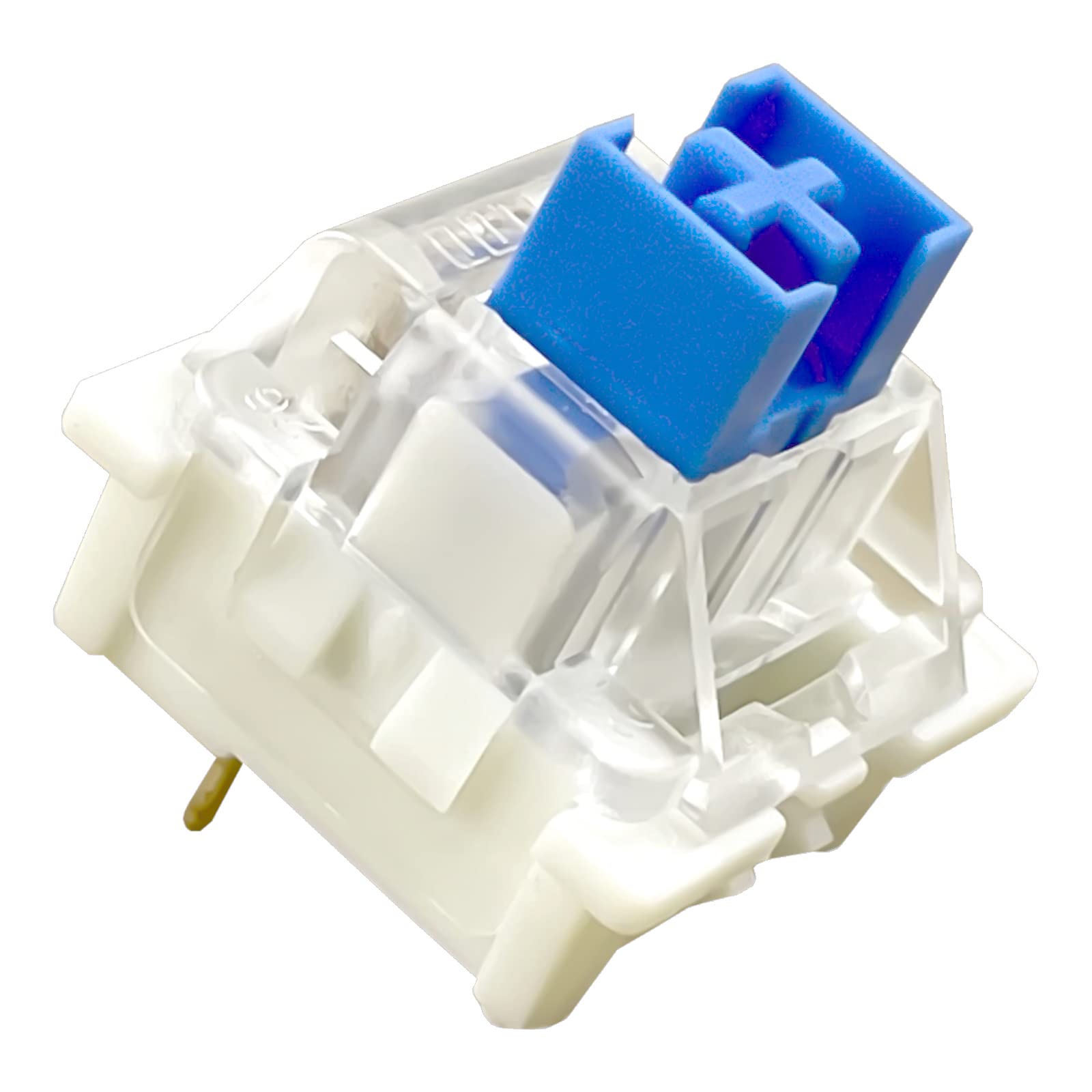 OUTEMU Blue Switch 3 Pin - Mechanical Keyboard Switches (36pcs) - Compatible with Gateron & Cherry MX - DIY Replacement for Gaming Keyboards - Tactile Clicky Switches for PC, Mac, Typing & Esports Gaming