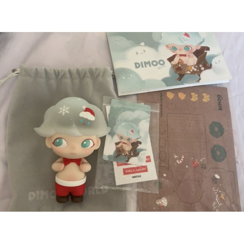 DIMOO Limited Edition Cardboard Sled Collectible Figure - Perfect for Anime Fans, Christmas Gifts & Home Decor Display