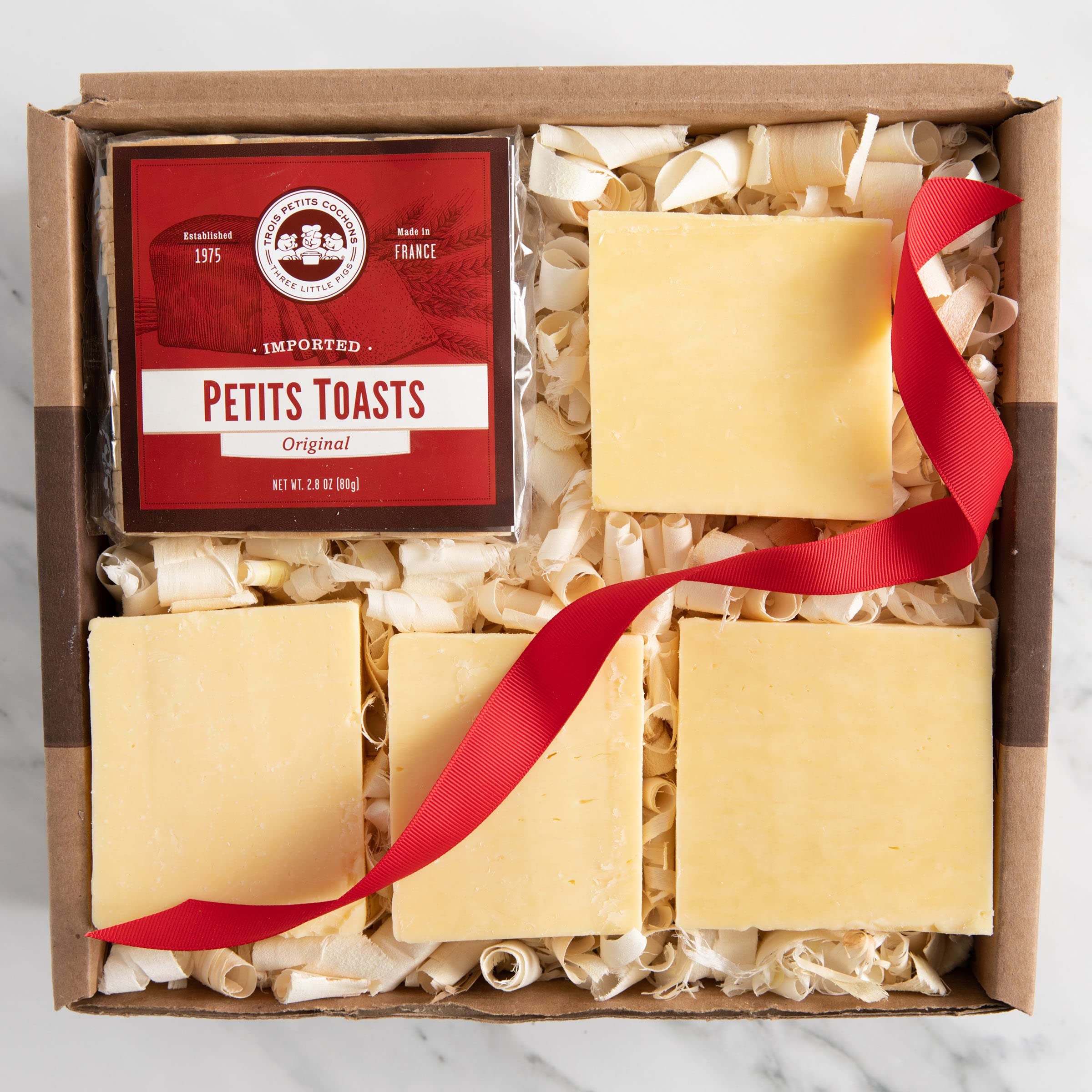 Premium Cheddar Cheese Gift Box - Assorted International Flavors for Gourmet Lovers | Perfect for Holidays, Corporate Gifts & Cheese Tasting Parties