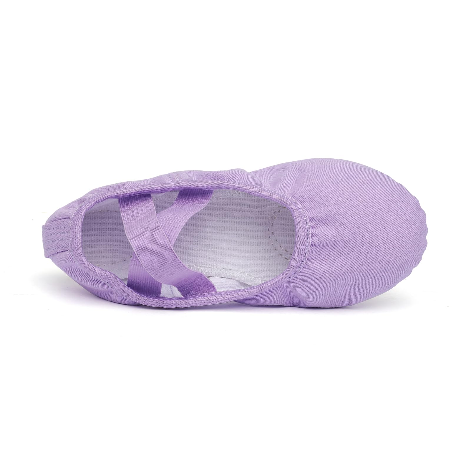 Girls Ballet Dance Shoes for Toddlers - Split Sole Lyrical Turners - Perfect for Ballet Class, Recitals & Dance Performances