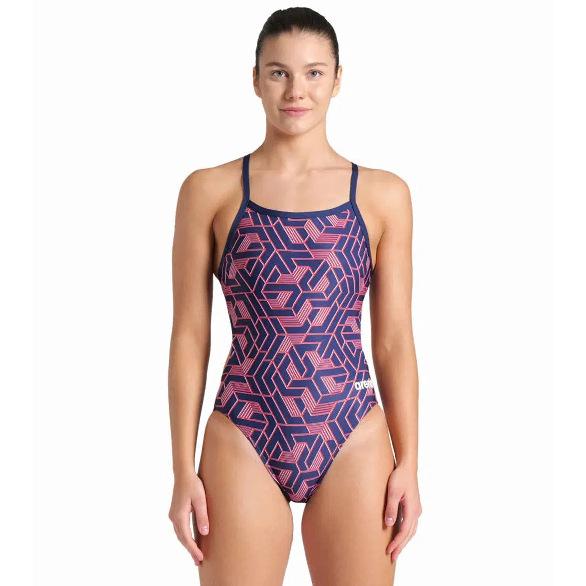 Arena Escape Challenge Back Swimsuit - High Performance Competitive Swimwear for Women | Perfect for Pool Training, Triathlons & Beach Activities