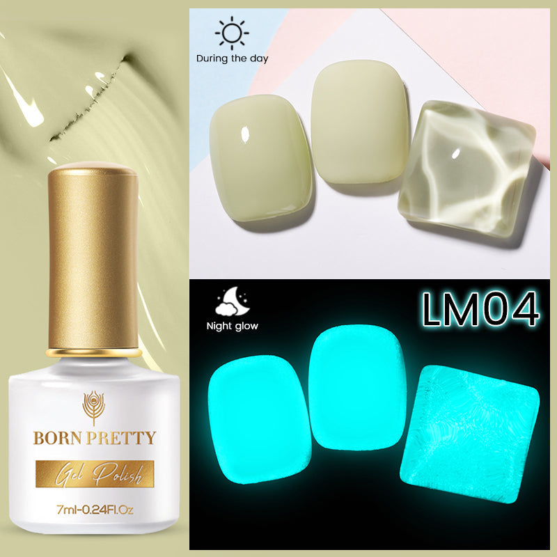 Born Pretty Luminous Macaron Gel Nail Polish - Long Lasting UV LED Soak Off Gel Polish for Salon & Home Manicure - Perfect for Nail Art, French Tips & Special Occasions
