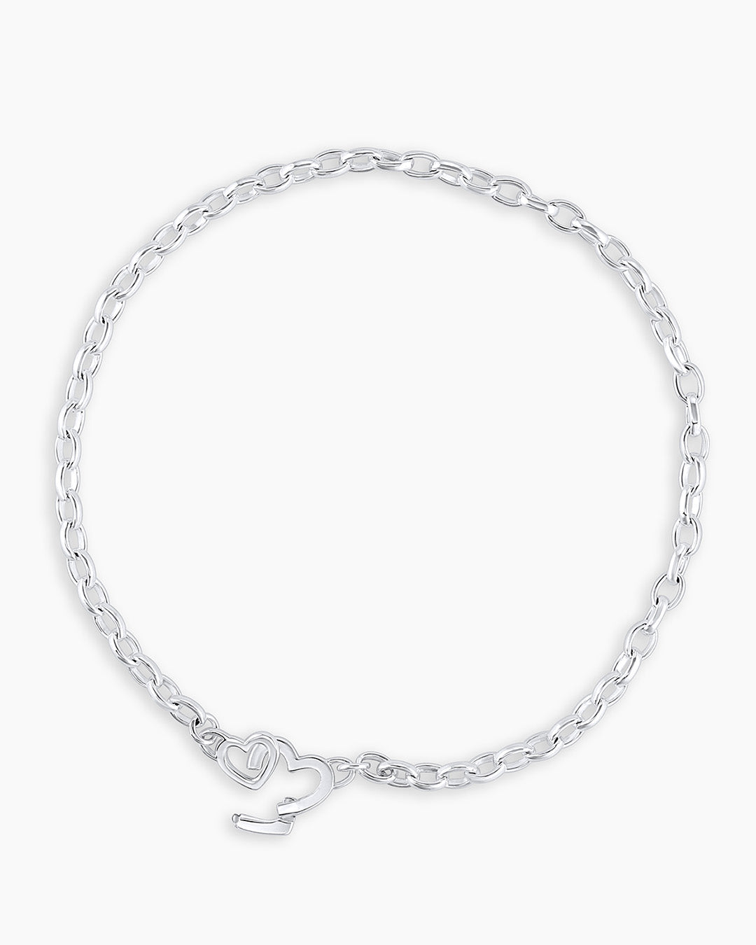 Parker Heart Mini Bracelet for Women - Dainty Gold Plated Charm Bracelet with Adjustable Chain - Perfect for Valentine's Day, Anniversary & Everyday Wear