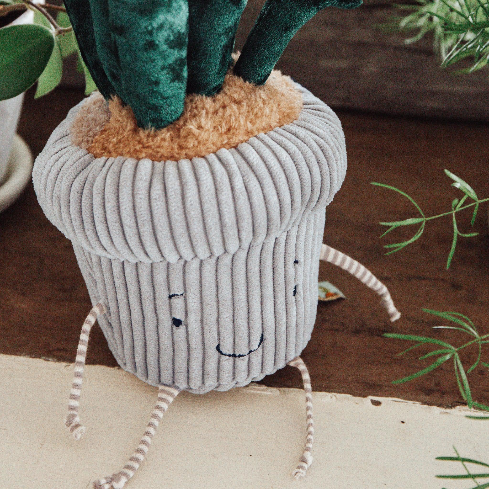 Sansevieria Trifasciata Plush Toy - Realistic Snake Plant Stuffed Animal for Home Decor, Gift, or Nursery - Perfect for Windowsill, Office Desk, and Cozy Spaces