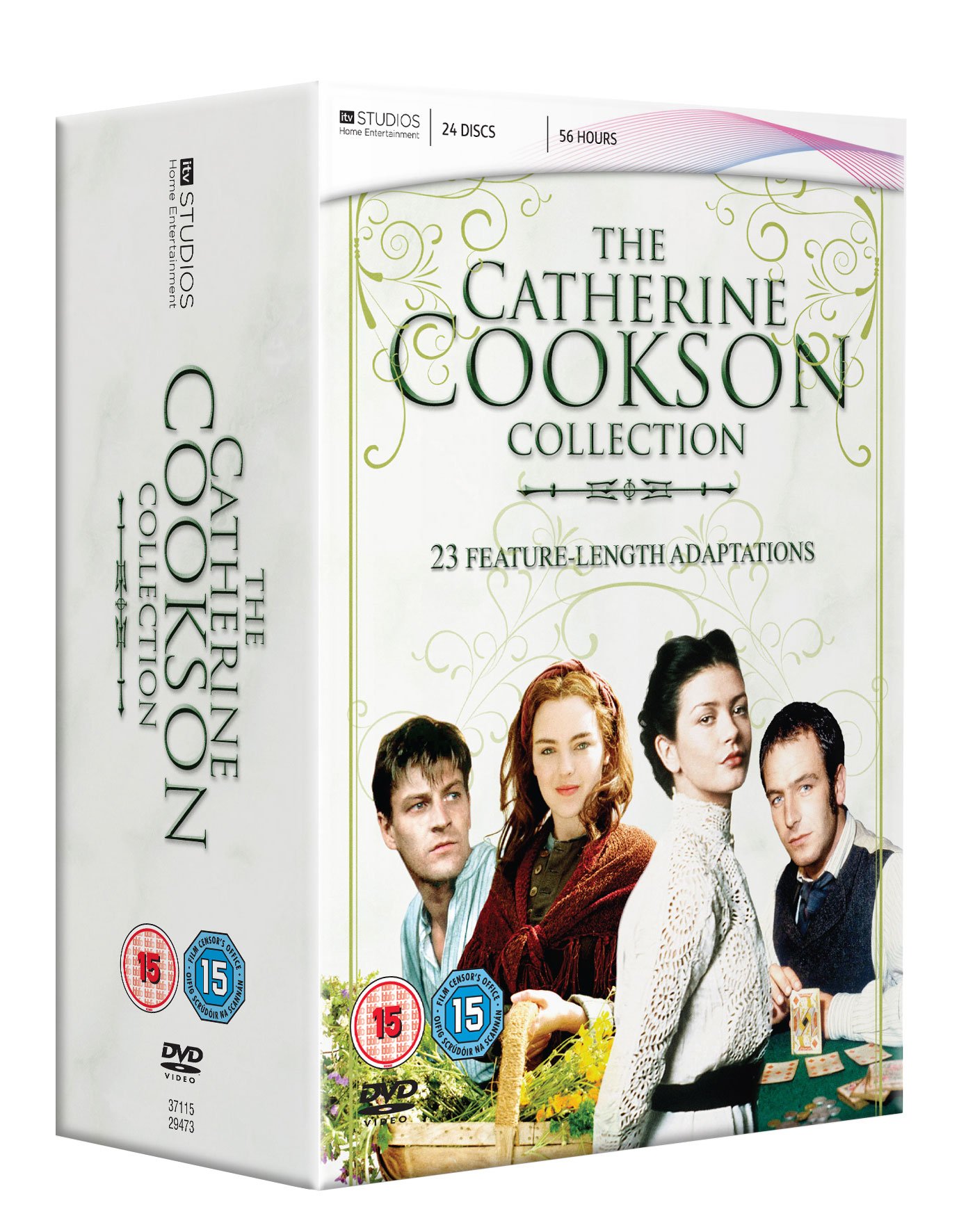 The Catherine Cookson Collection - 24-DVD Box Set | Classic British Drama Series | Includes The Moth, The Black Velvet Gown, The Black Candle & More | PAL Region 2 Import from UK | Perfect for Period Drama Lovers & Book-to-Film Enthusiasts