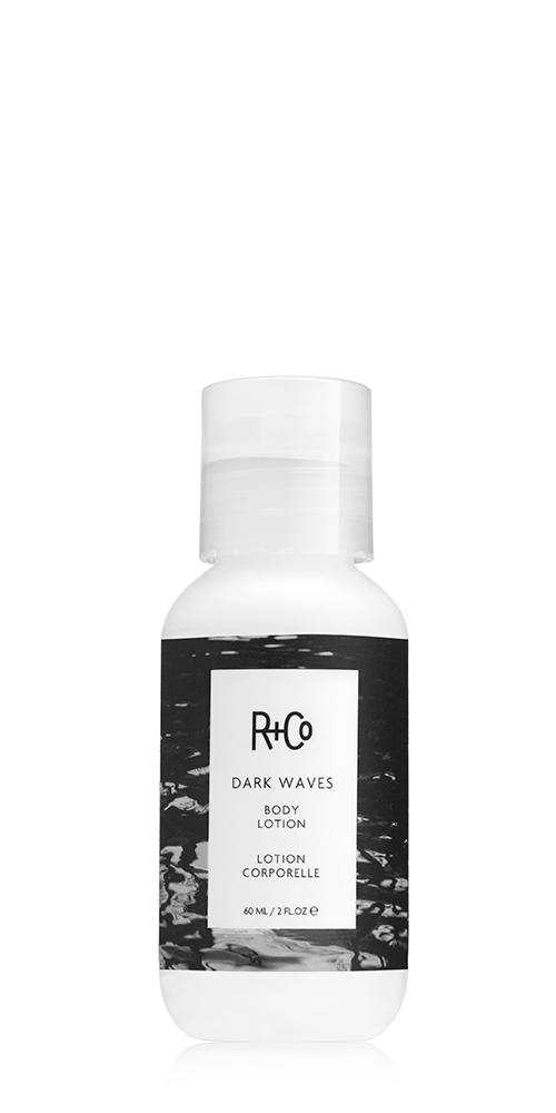 Dark Waves Moisturizing Body Lotion - Travel Size (3.4oz) for Dry Skin | Hydrating & Nourishing | Perfect for Vacation, Gym Bag & On-the-Go Skincare