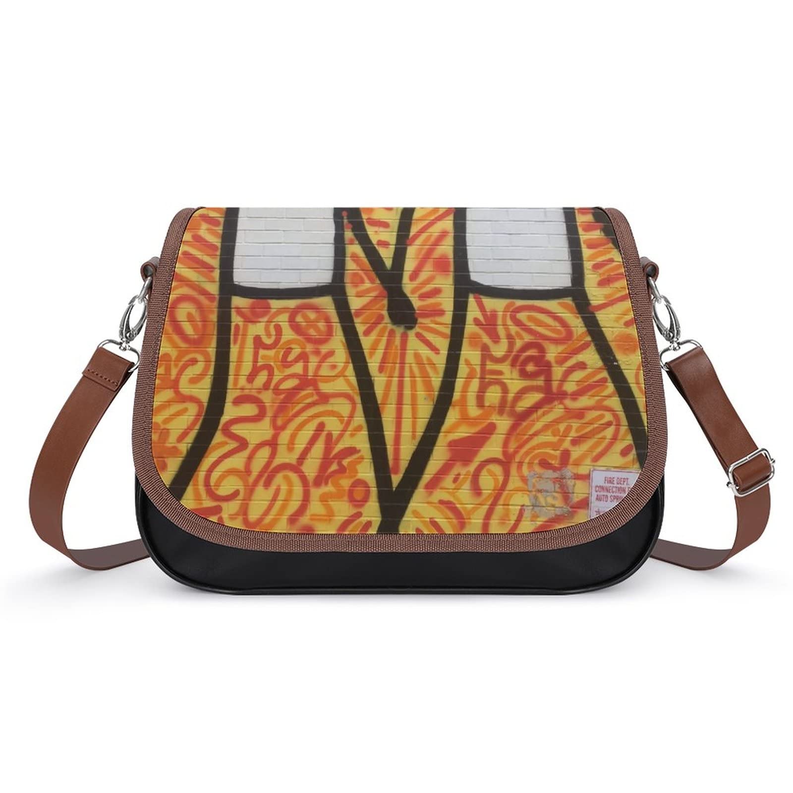 Stylish Medium Crossbody Bags for Women - Printed Shoulder Messenger Purse & Designer Satchels - Perfect for Work, Travel & Daily Use