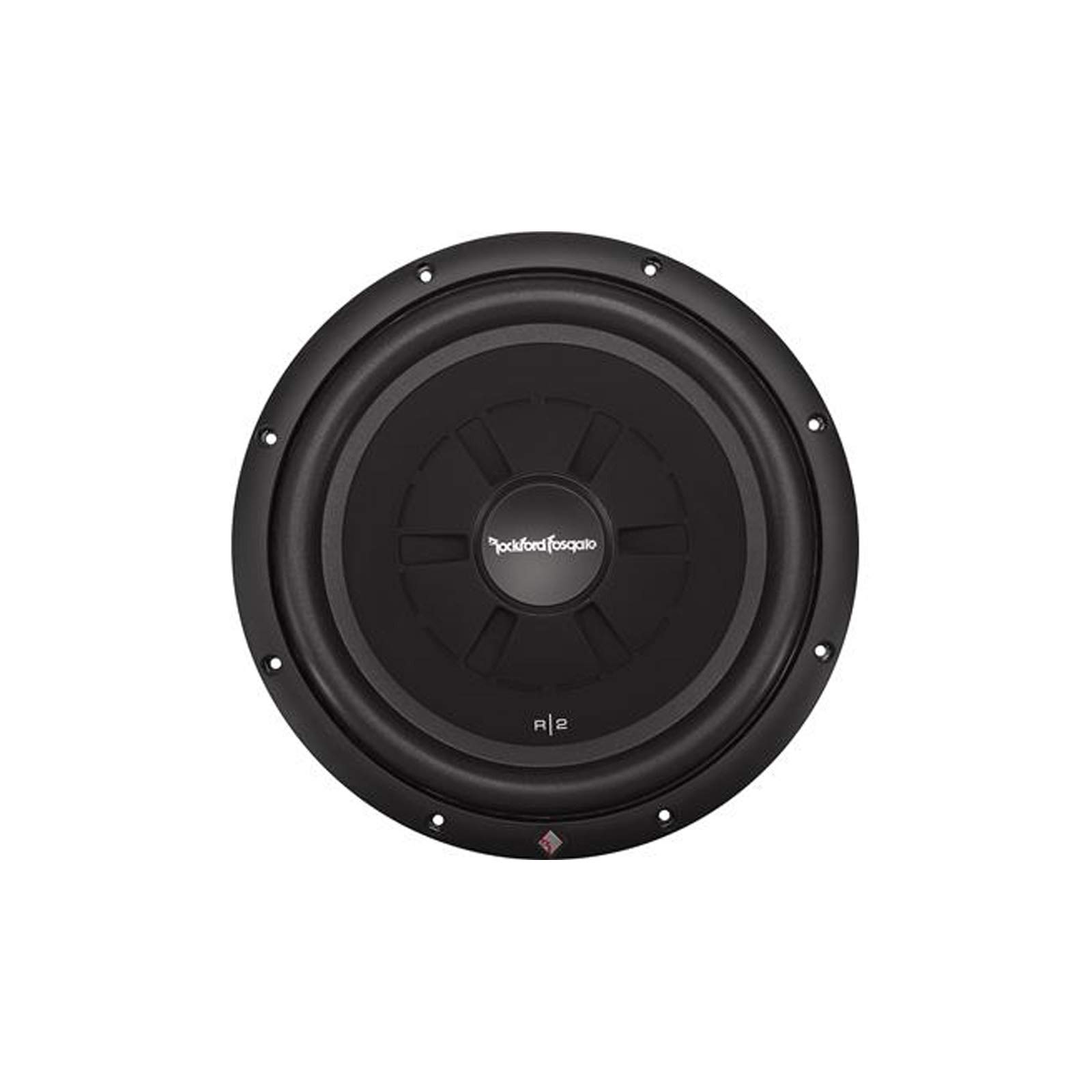 Rockford Fosgate R2SD2-10 10-Inch 800W Slim Car Subwoofer - Shallow Mount Design for Powerful Bass in Compact Spaces | Perfect for Trucks, SUVs and Custom Car Audio Systems