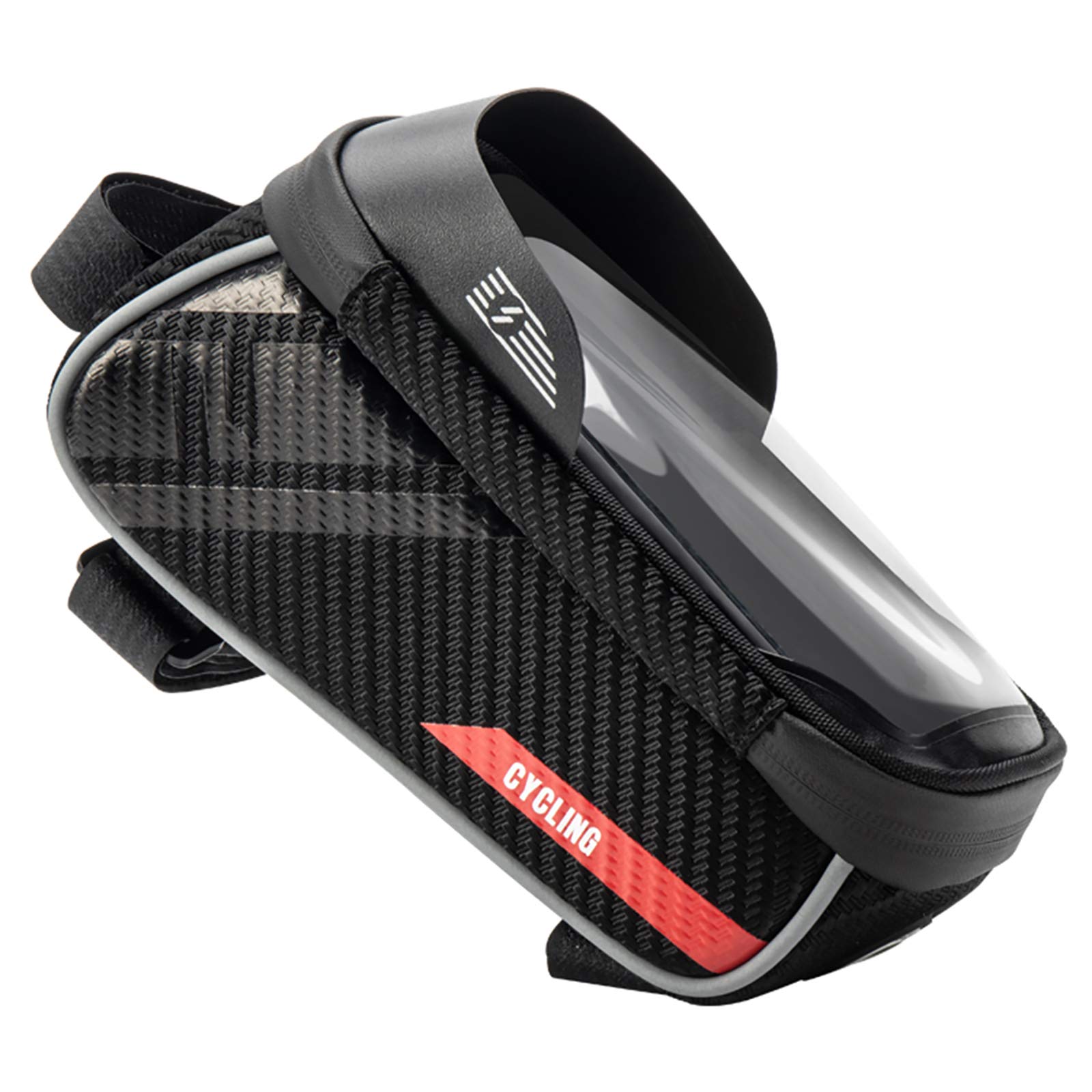 Hongxinq Waterproof Bicycle Rack Bag - Stable Bike Tube Storage Bag for Professional Cycling Accessories | Perfect for Commuting, Touring & Outdoor Adventures (Black)