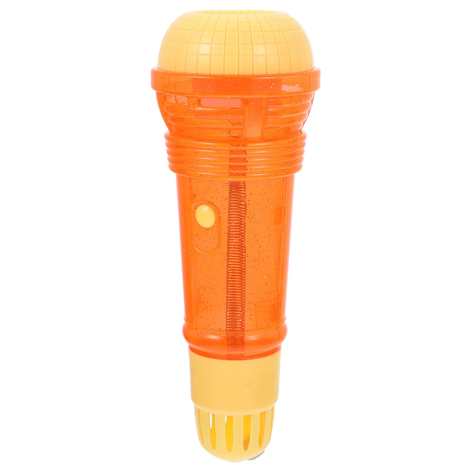 Echo Microphone Toy for Kids - Wireless Karaoke Microphone with Voice Amplifier, Fun Birthday Party Gift for Boys & Girls - Perfect for Singing, Picnics, BBQs & Family Gatherings (Orange)