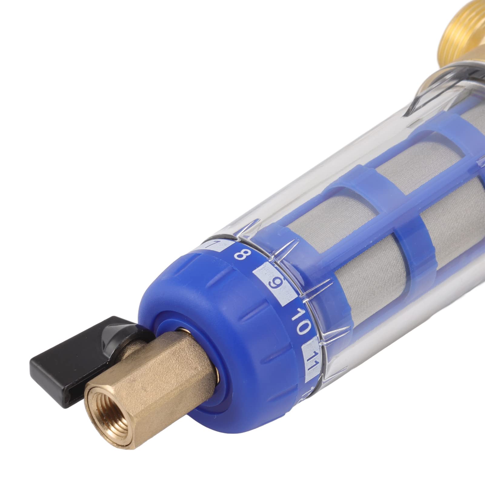 Whole House Spin Down Sediment Water Filter - Reusable Sediment Filter System for Clean Water | Perfect for Well Water, RV & Home Plumbing Protection