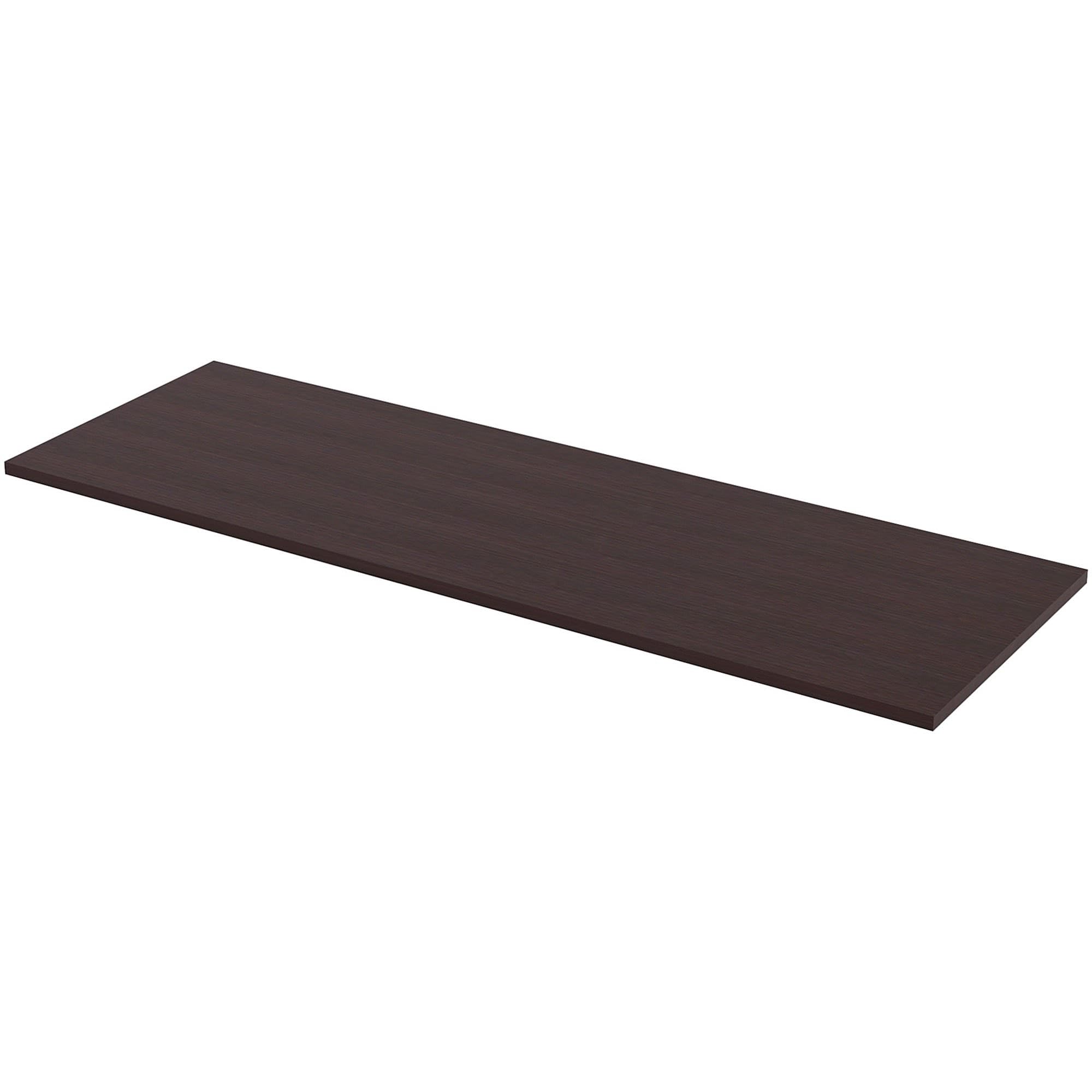 Lorell 59633 Active Office Table Top - Espresso Laminated Work Surface for Home Office & Conference Room | Durable & Stylish Desk Solution