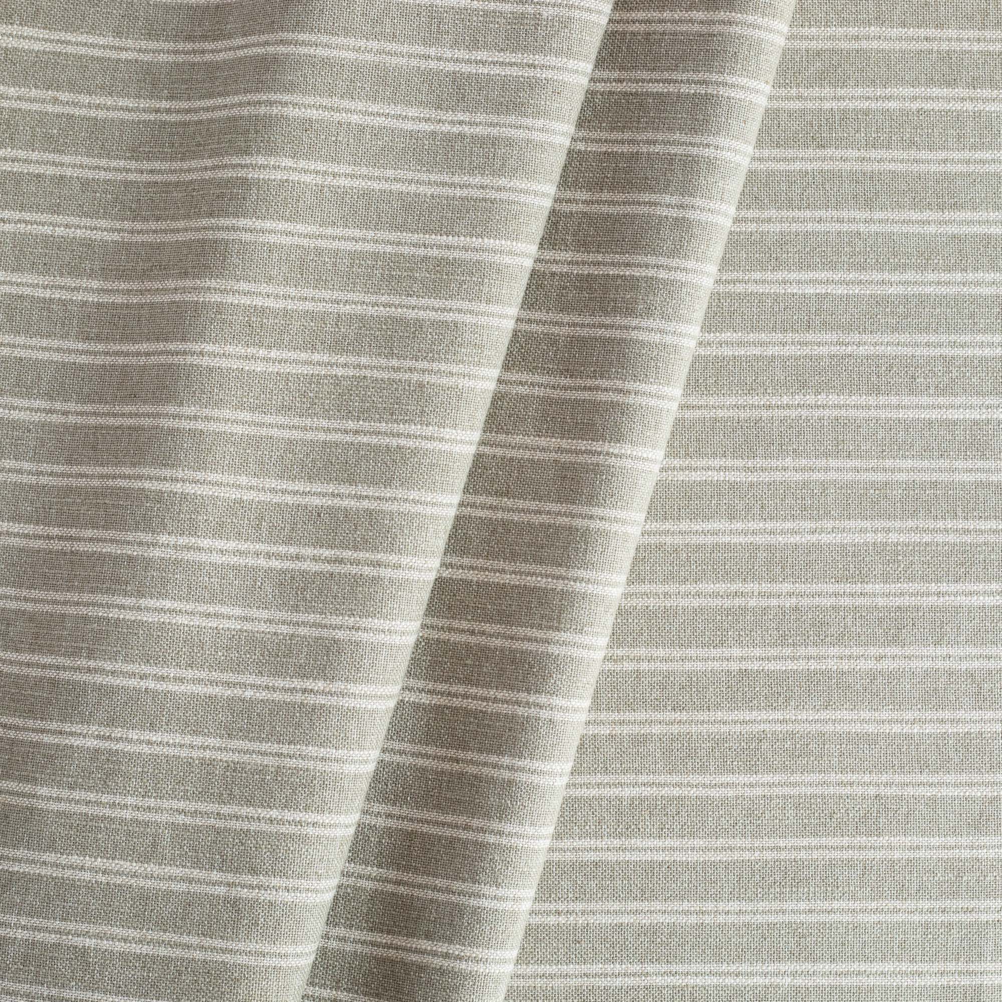 Conway Stripe Fabric - Sage Green Upholstery Material for Sofa, Curtains & Home Decor | Premium Cotton Blend for DIY Projects & Interior Design