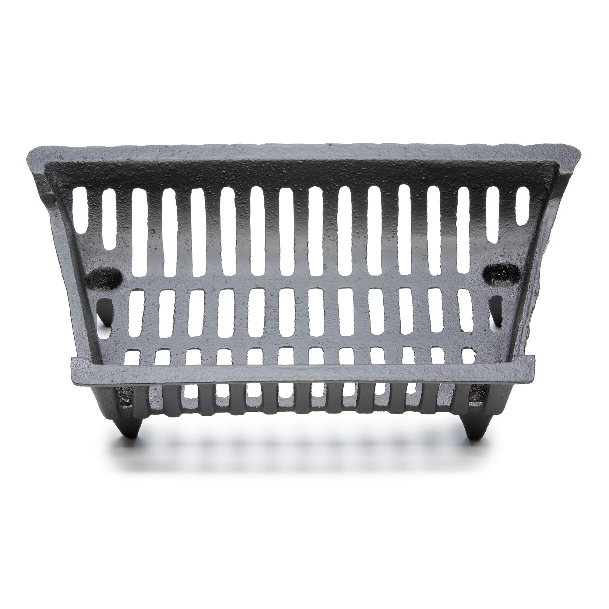 Uniflame 18 Inch Zero Clearance Cast Iron Fireplace Grate - Heavy Duty Fireplace Accessory for Wood Burning Stoves & Fireplaces - Perfect for Indoor/Outdoor Heating & Cozy Ambiance