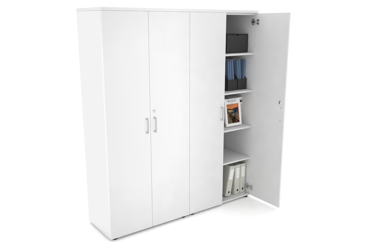 Large Storage Cabinet with Wide Doors - 62.9