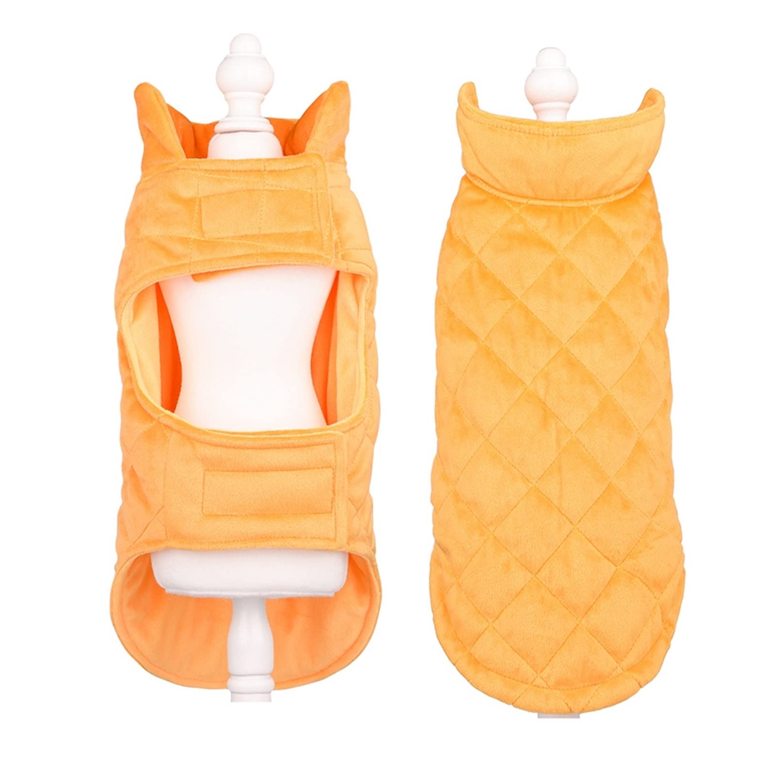 Warm Winter Dog Clothes Vest - Thick Fleece Dog Jacket Coat for Small Medium Large Pets - Cozy Pet Apparel for Cold Weather Walks & Outdoor Adventures