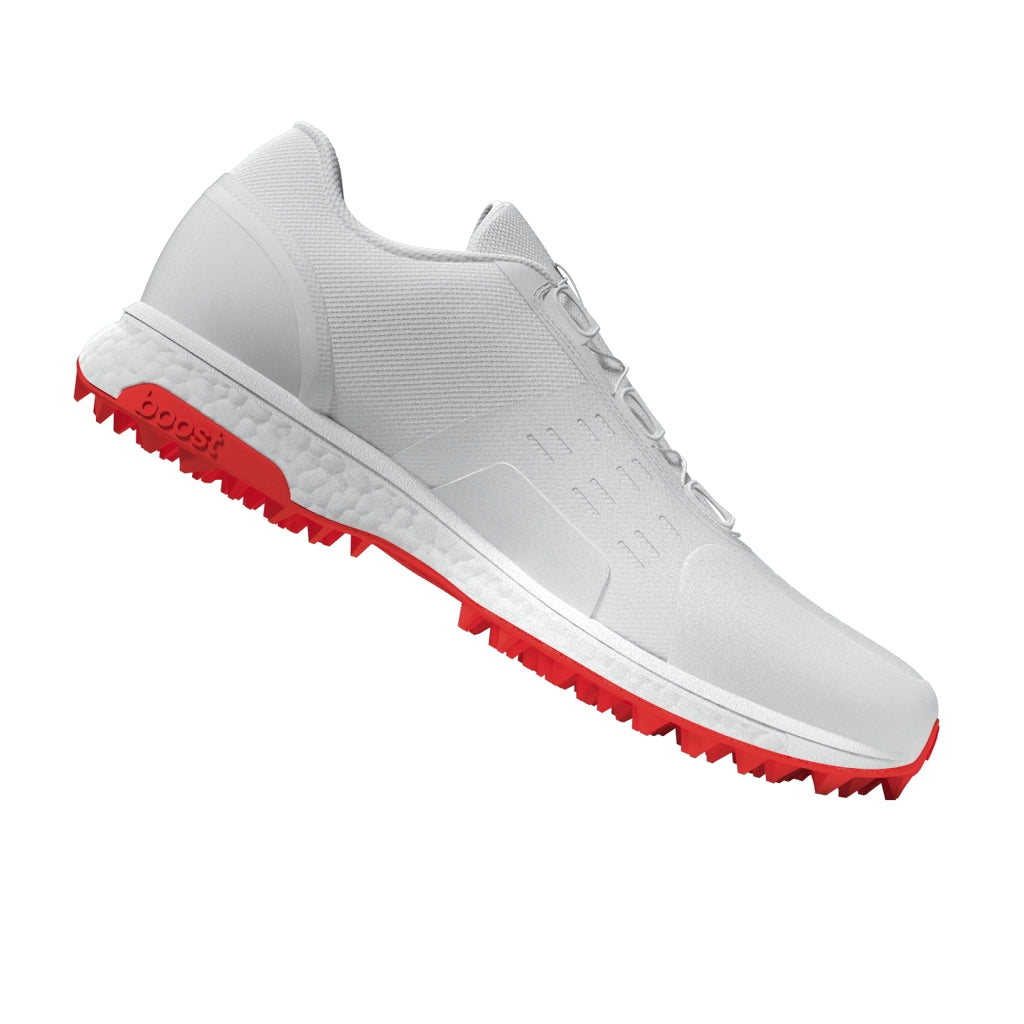 Adidas 22YDS Boost Cricket Shoes for Men - Orange & Blue Running Shoes with Boost Technology for Enhanced Performance | Perfect for Cricket Matches, Training & Outdoor Sports