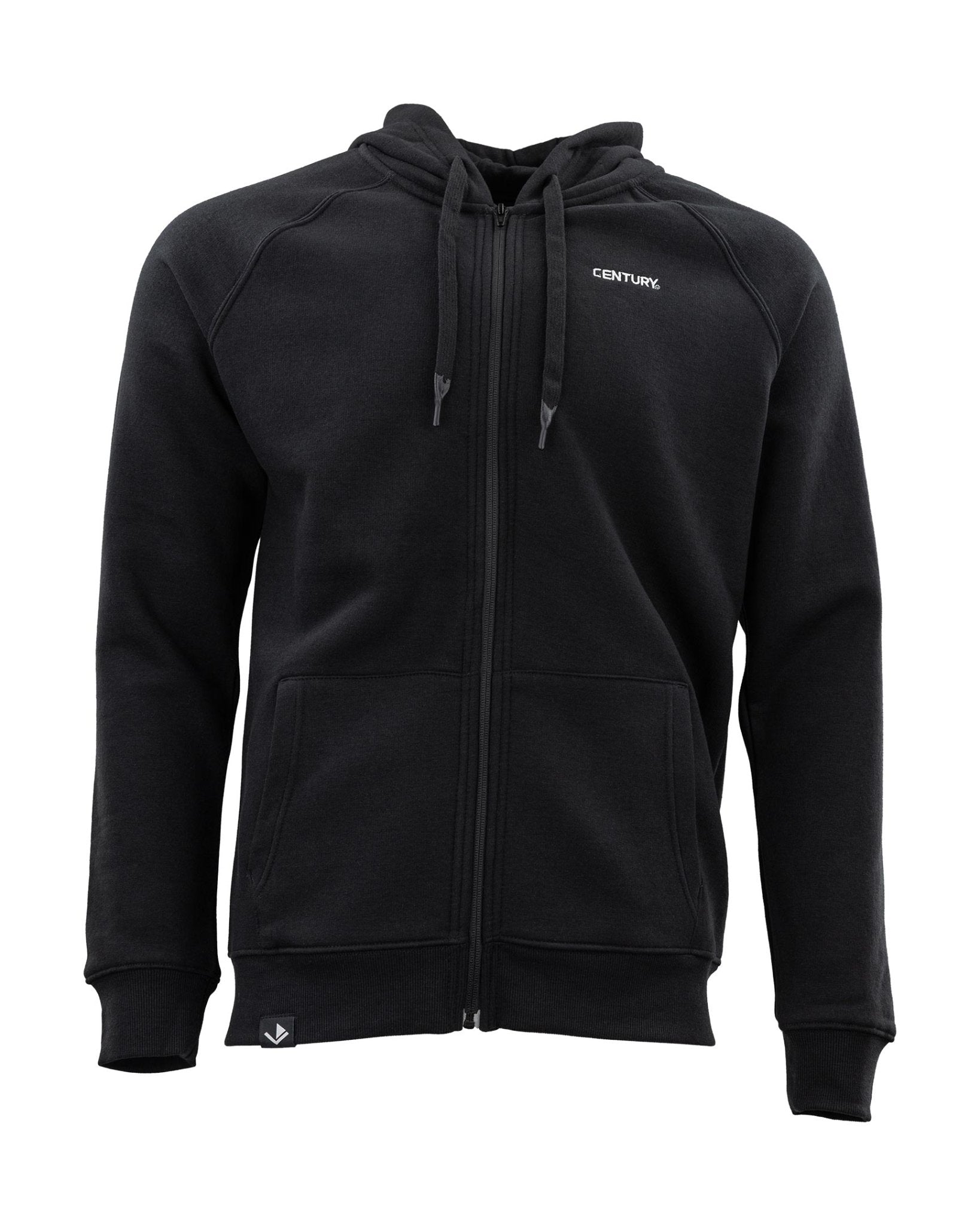 Century Men's Zip Hoodie - Lightweight Fleece Pullover with Front Pockets | Casual Streetwear for Outdoor Activities & Gym Workouts