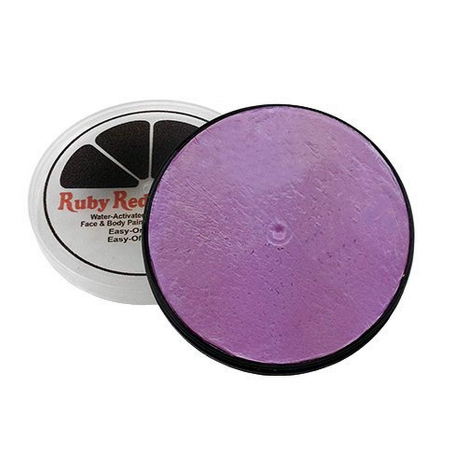 Ruby Red Face Paint - 18ml Pearl Lilac | Professional Water-Based Makeup for Halloween, Cosplay & Body Art | Safe for Kids & Sensitive Skin