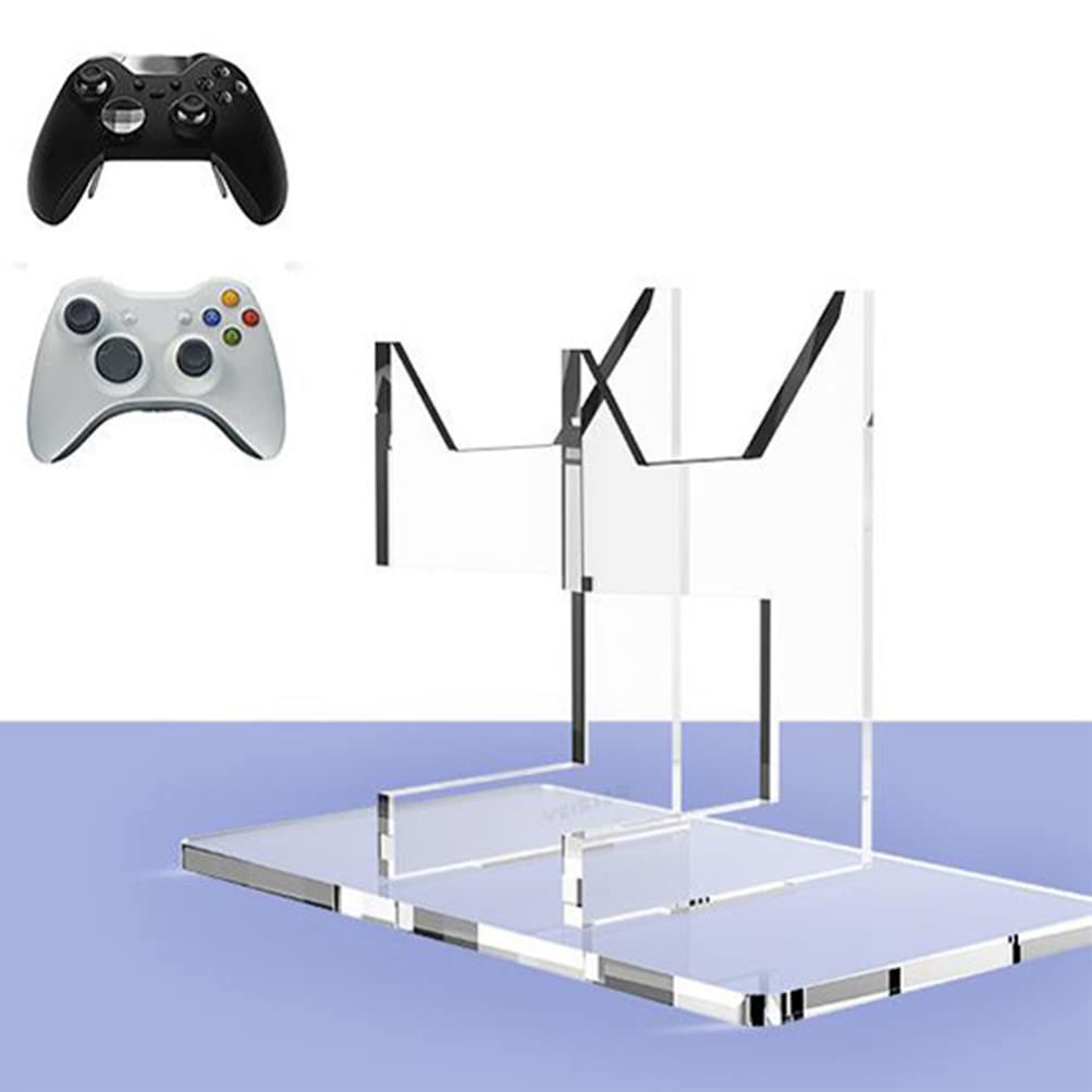 iplusmile Transparent Gamepad Stand - Acrylic Controller Holder for Gaming Setup