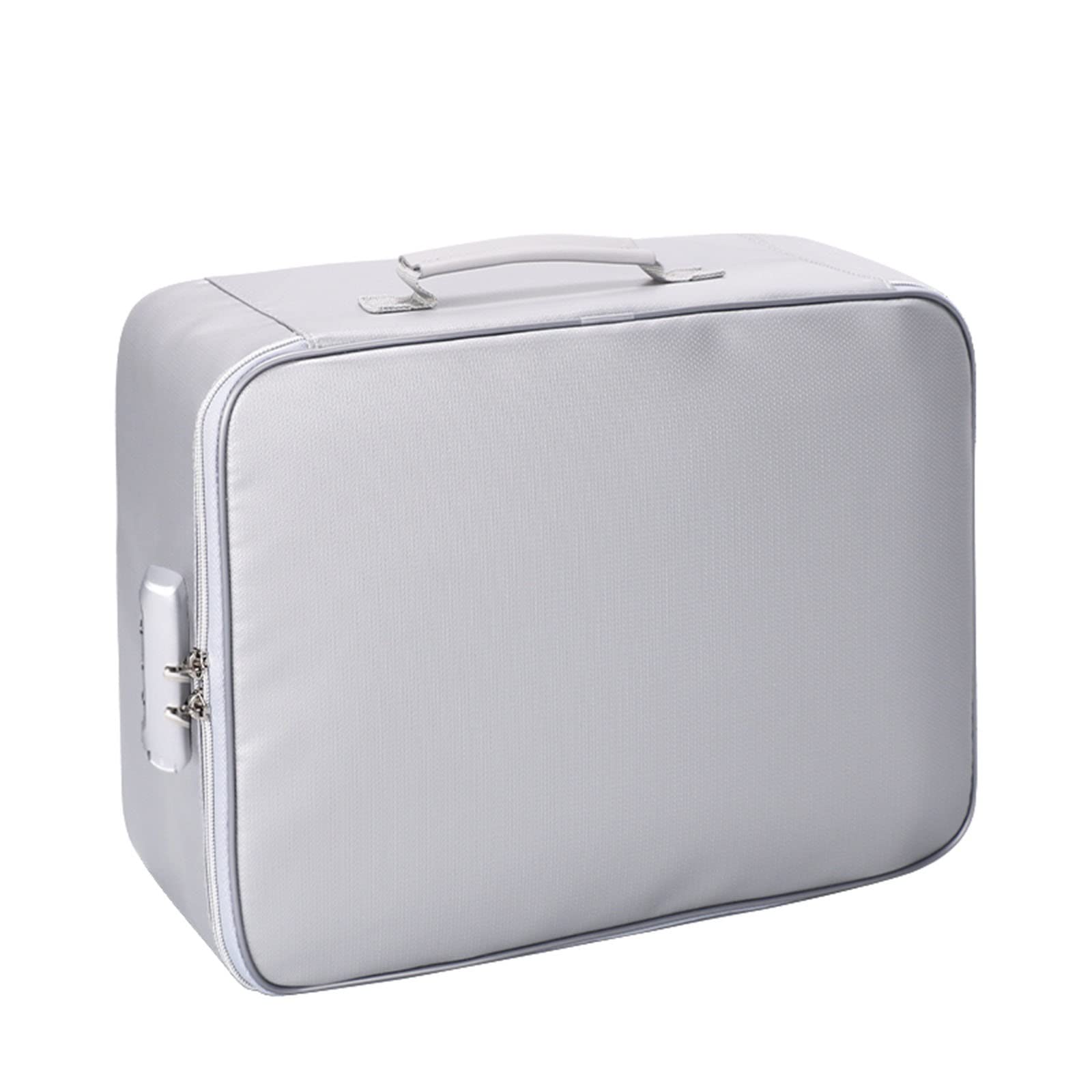 Fireproof and Waterproof Document Storage Bag with Lock - Large Capacity Multi-Layer Organizer for Home, Office & Travel - Protect Important Papers, Artifacts, Cards & Valuables from Fire, Water & Theft - Ideal for Emergency Preparedness, Document Security & Safe Storage
