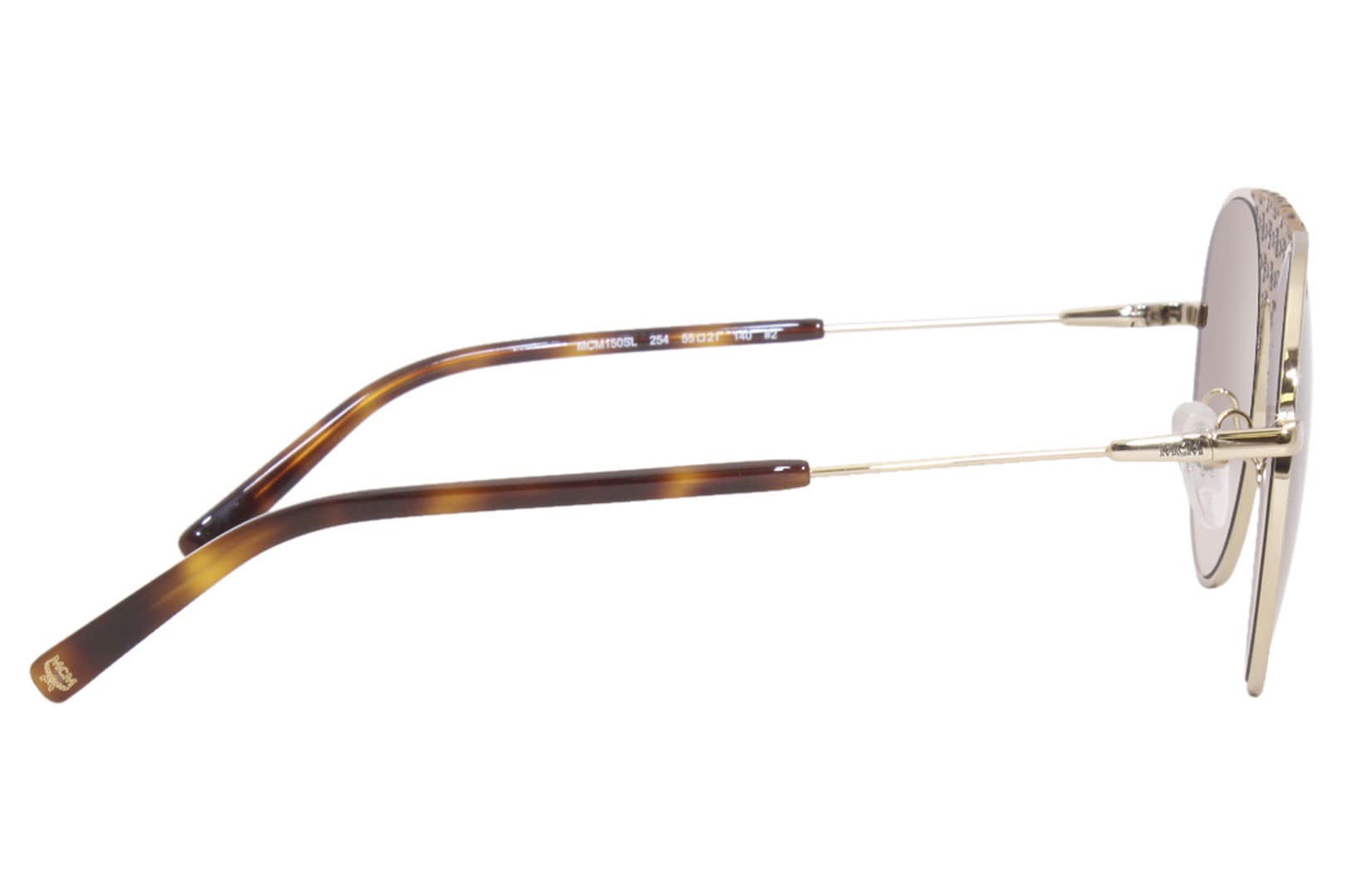 MCM 150 SL 254 Cognac Polarized Sunglasses for Women & Men - UV Protection Fashion Shades for Driving, Beach & Outdoor Activities