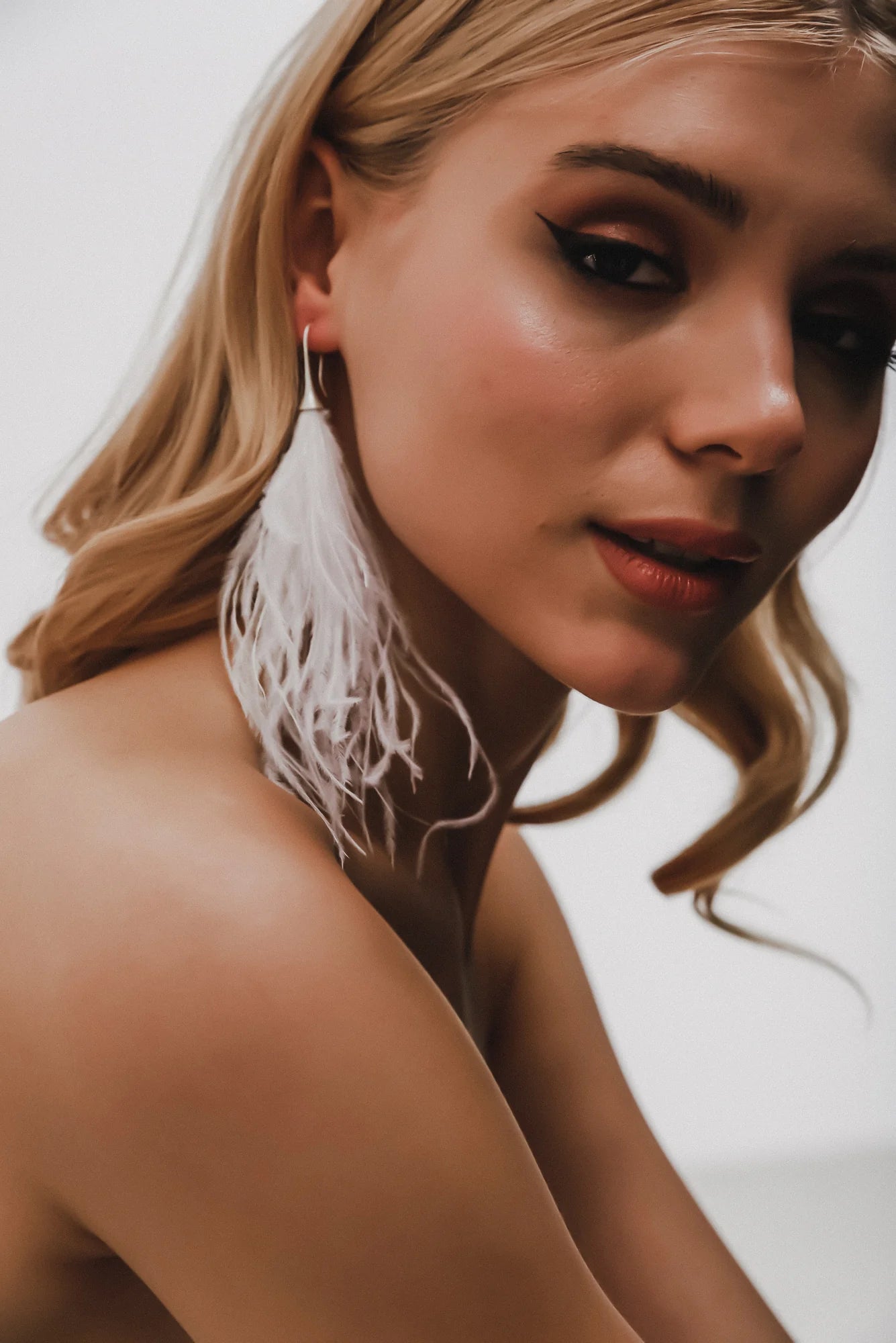 Anna E054 Elegant Pearl Drop Earrings for Women - Perfect for Weddings, Parties & Everyday Wear