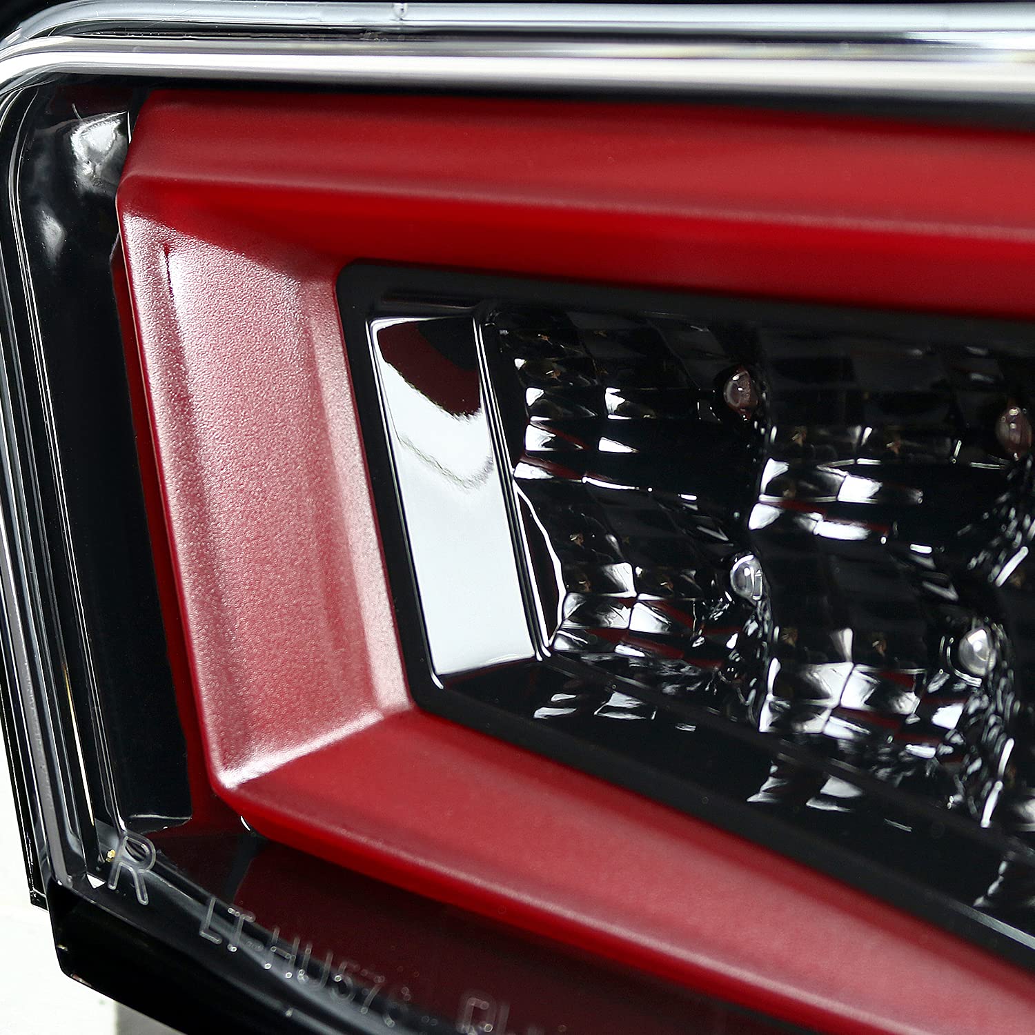 Spec-D Tuning Jet Black Housing Red Sequential LED Tail Lights - Compatible with 2013-2016 Scion FR-S & Subaru BRZ - Left & Right Pair Assembly - Upgrade Your Car's Style & Visibility for Night Driving