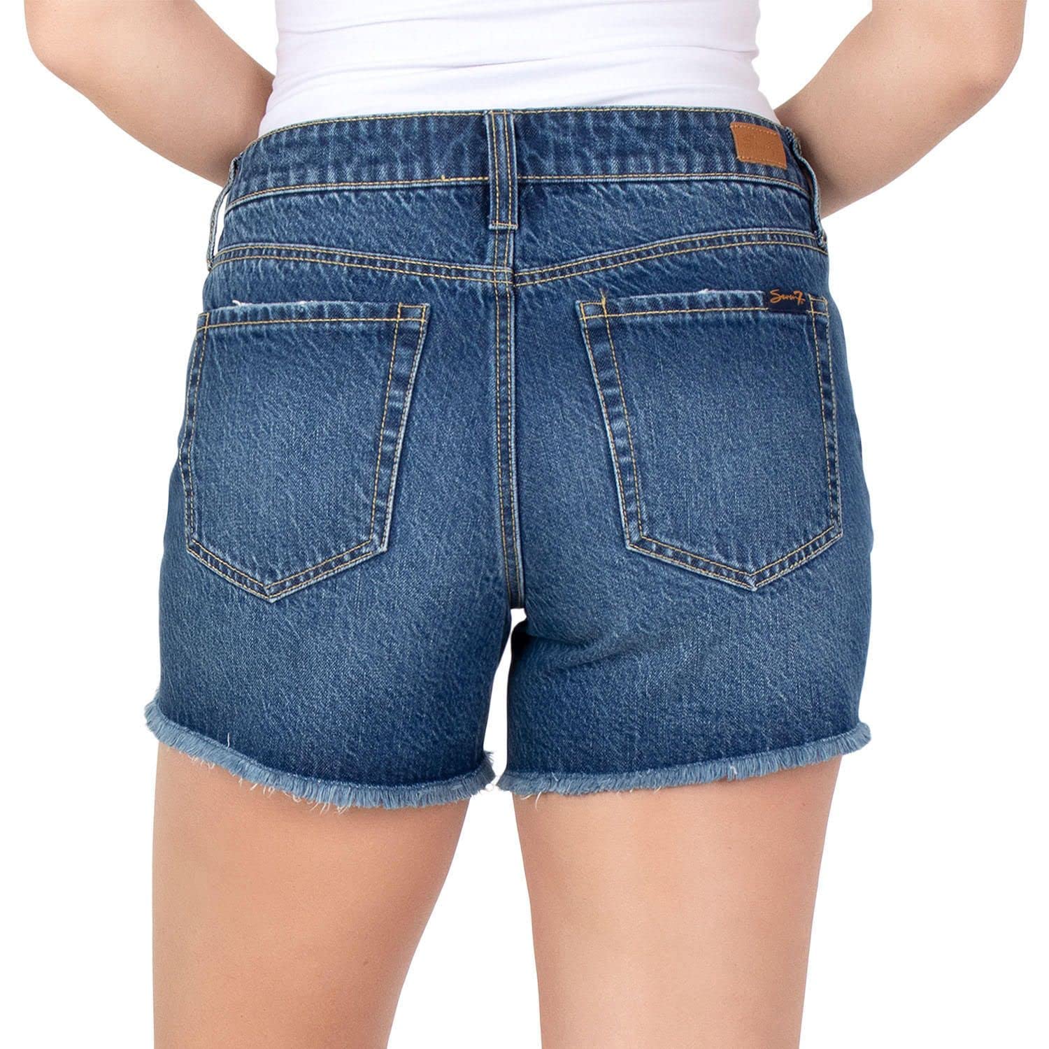 Seven7 Women's Casual Shorts for Weekend Outings & Travel