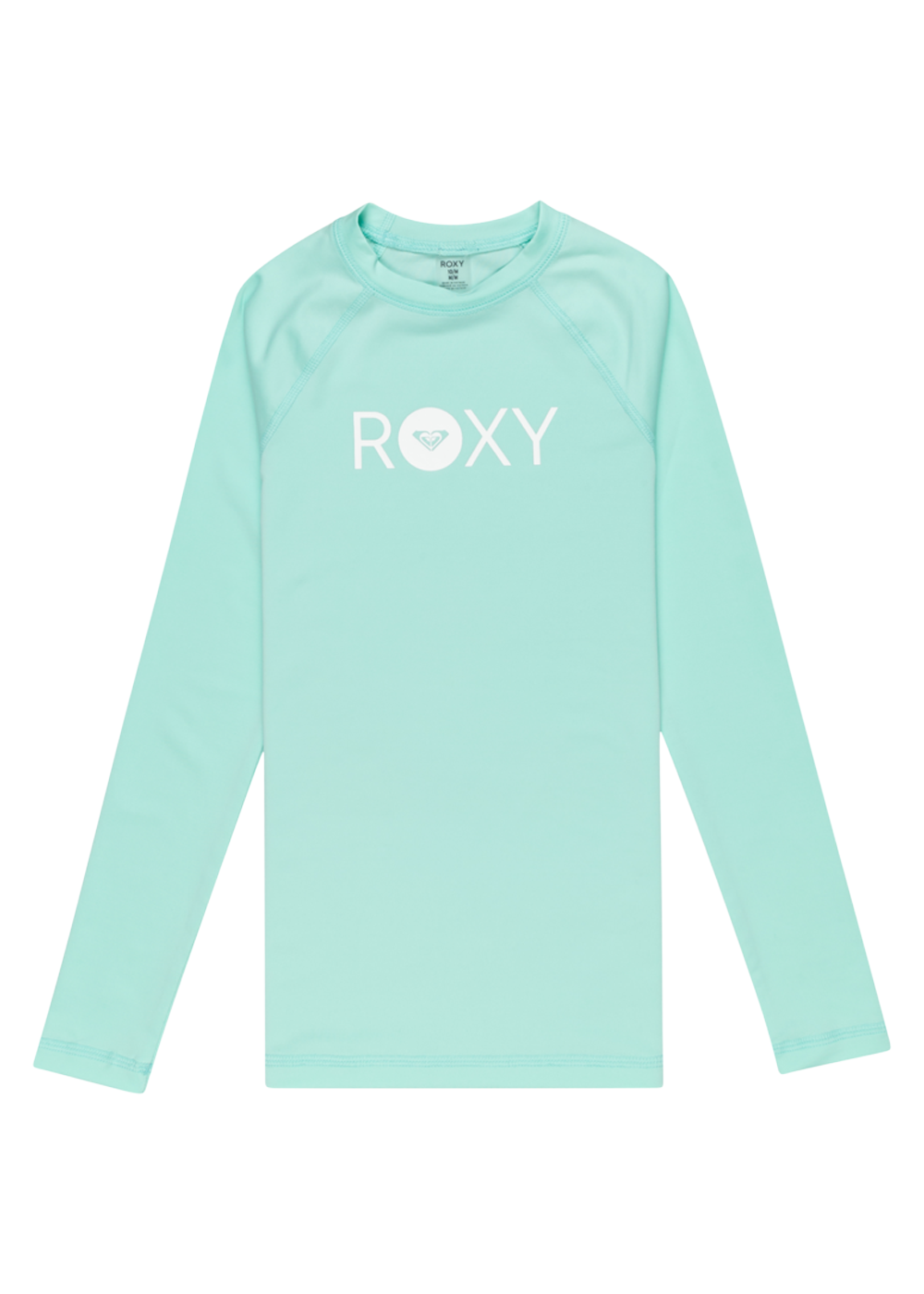 Roxy Girls Essential Long Sleeve Rash Guard UV Protection Swim Shirt for Surfing, Swimming & Beach Activities