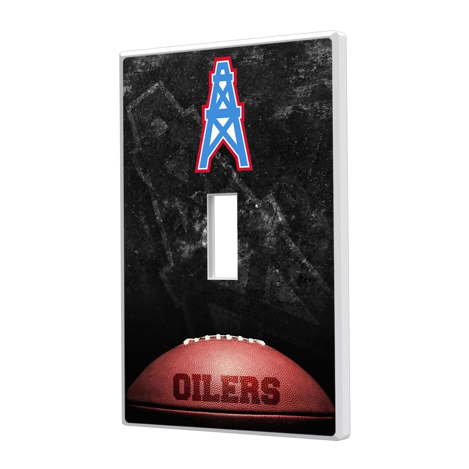 NFL Legendary Team Logo Light Switch Cover - Decorative Wall Plate for Home, Office, and Game Room Decor