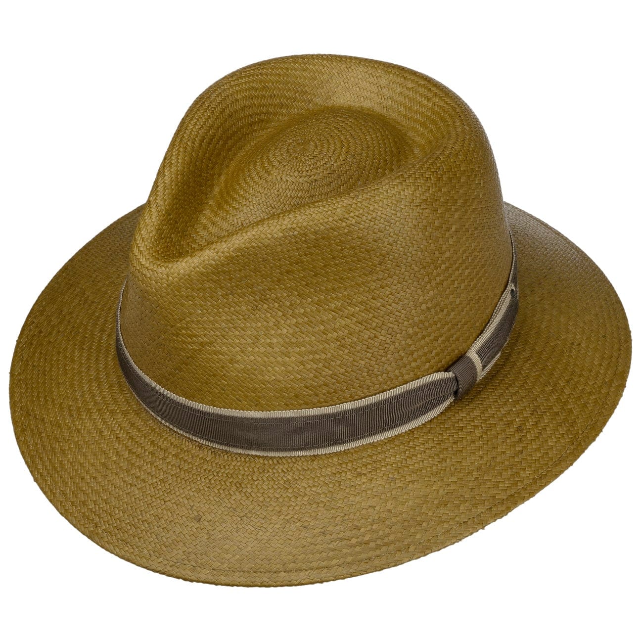 Brooks Panama Hat by Bailey 1922 - Premium Straw Fedora Hat for Men & Women - Perfect for Beach, Summer Outfits & Outdoor Events