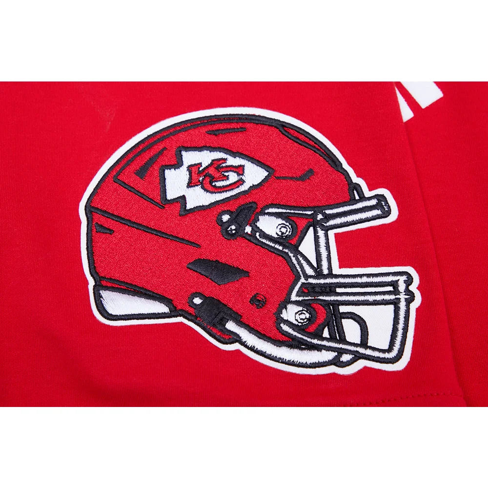 Patrick Mahomes #15 Kansas City Chiefs Short Sleeve Hoodie for Men - Official NFL Pro Standard Pullover - Perfect for Game Day, Tailgating & Fan Apparel