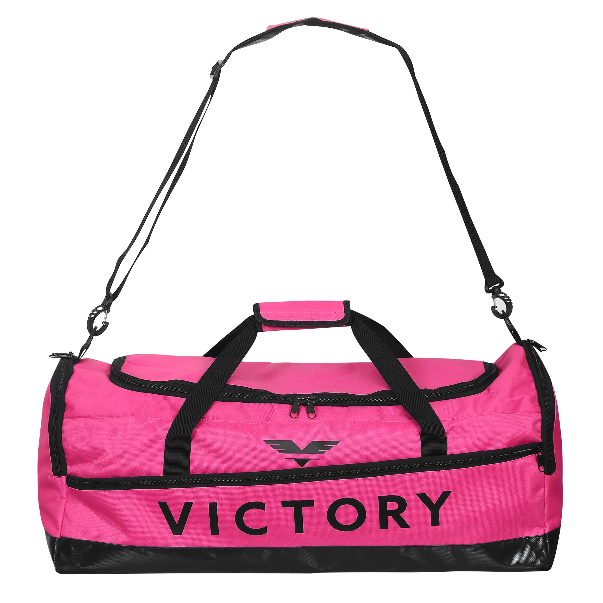 Large Breathable Duffle Bag for MMA, Boxing & Gym Equipment - Pink Sports Duffel for Training, Travel & Workout Gear Storage