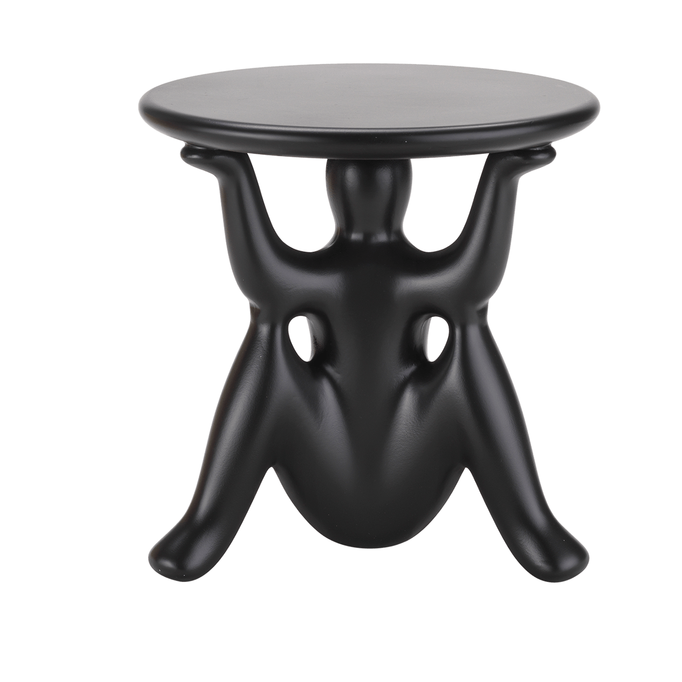 Qeeboo Helpyourself Modern Side Table - Stylish End Table for Living Room, Bedroom & Office - Perfect for Coffee, Books & Decor