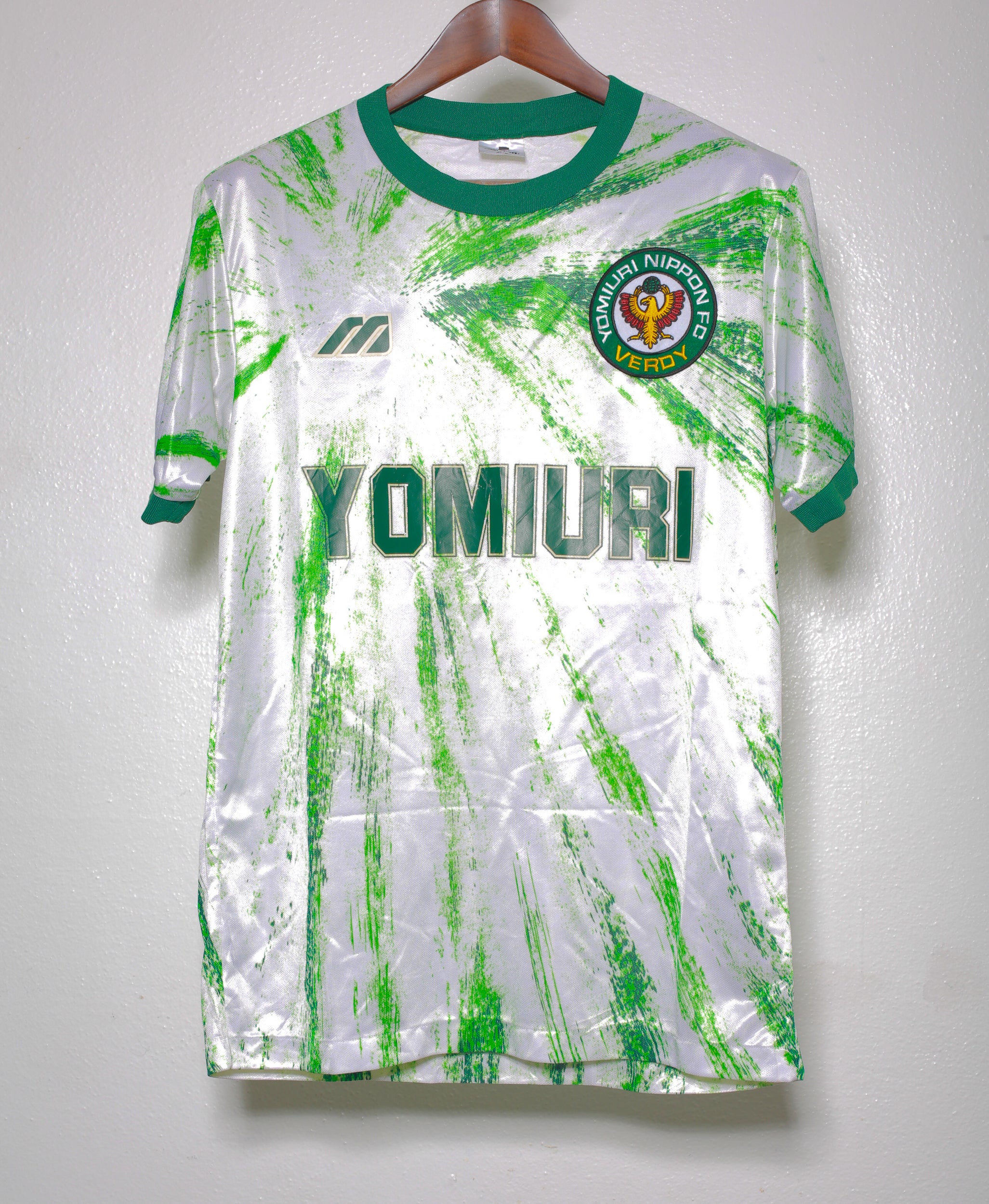 1993 Tokyo Verdy Away Jersey (Size M) - Vintage Soccer Shirt for Fans & Collectors - Perfect for Matches, Cosplay, and Retro Sports Fashion