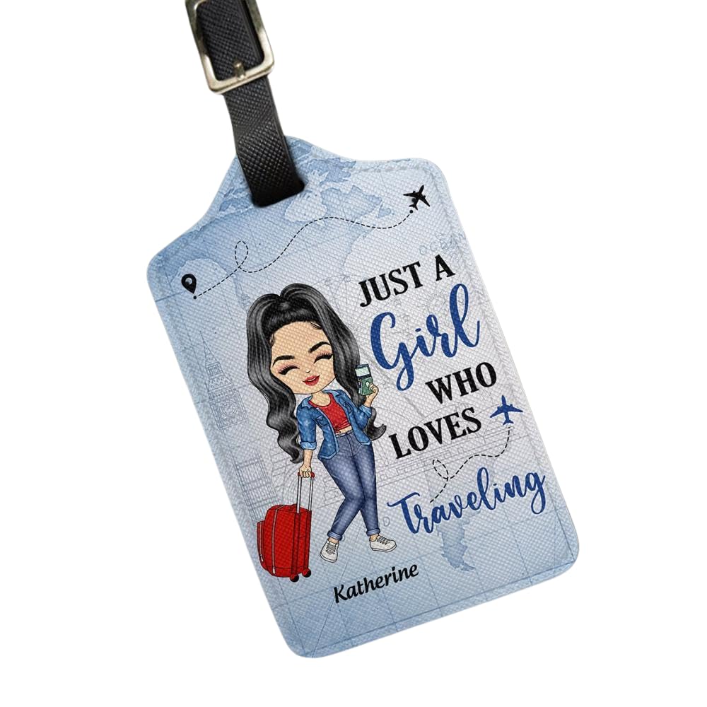 Personalized Luggage Tags for Travel Lovers - Custom Suitcase & Handbag Labels for Men & Women - Perfect Travel Accessories for Vacation, Business Trips & Adventure