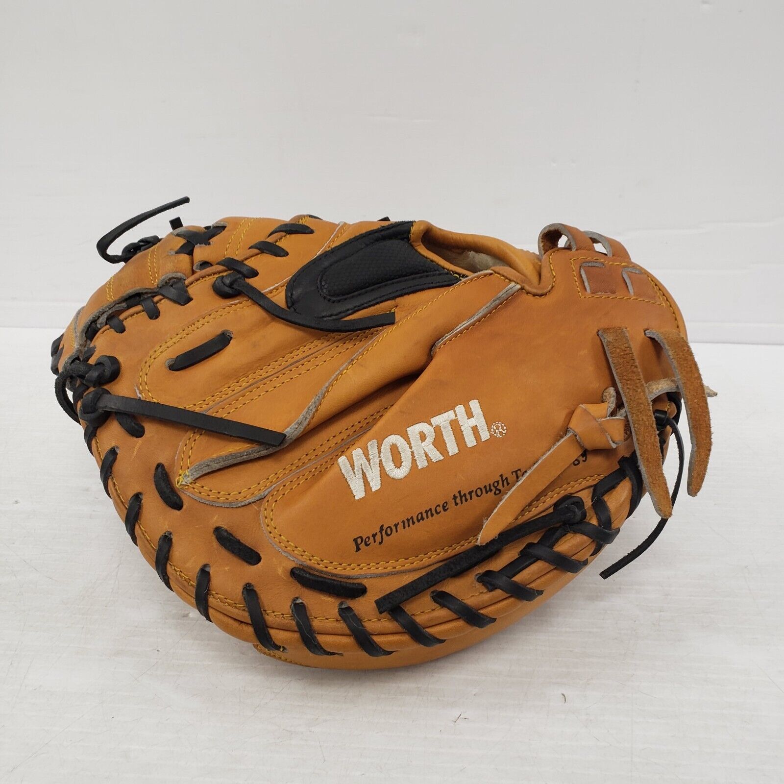 Worth PRCM BackCatcher Baseball Glove - Professional Catcher's Mitt for Baseball & Softball Games, Practice & Training