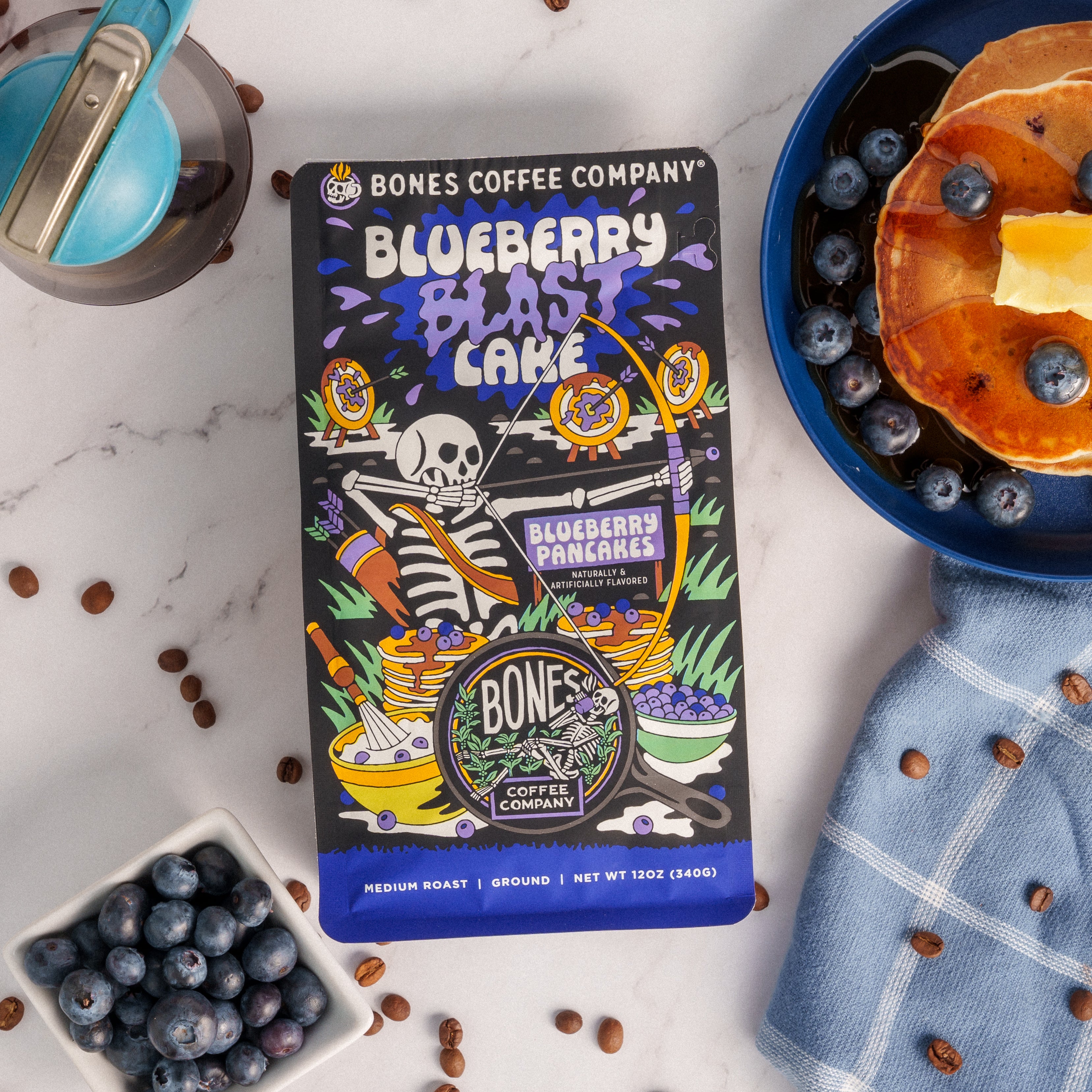 Blueberry Blast Cake Mix - 12oz Pack | Perfect for Birthday Parties, Family Gatherings & Holiday Baking
