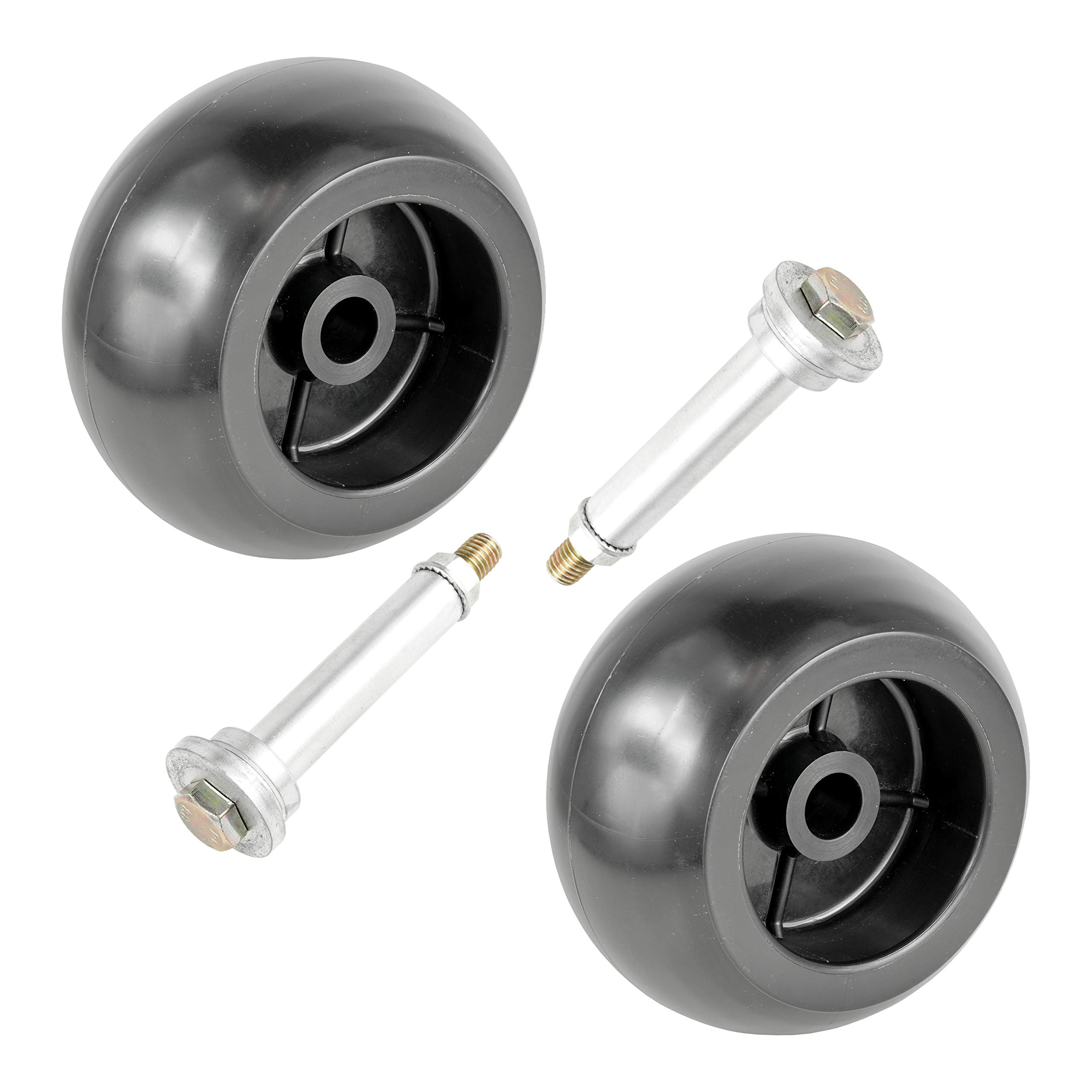 Caltric 2 Deck Wheel Replacement for Bunton PL7540 PL-7540 Lawn Mower - Perfect for Residential & Commercial Lawn Care